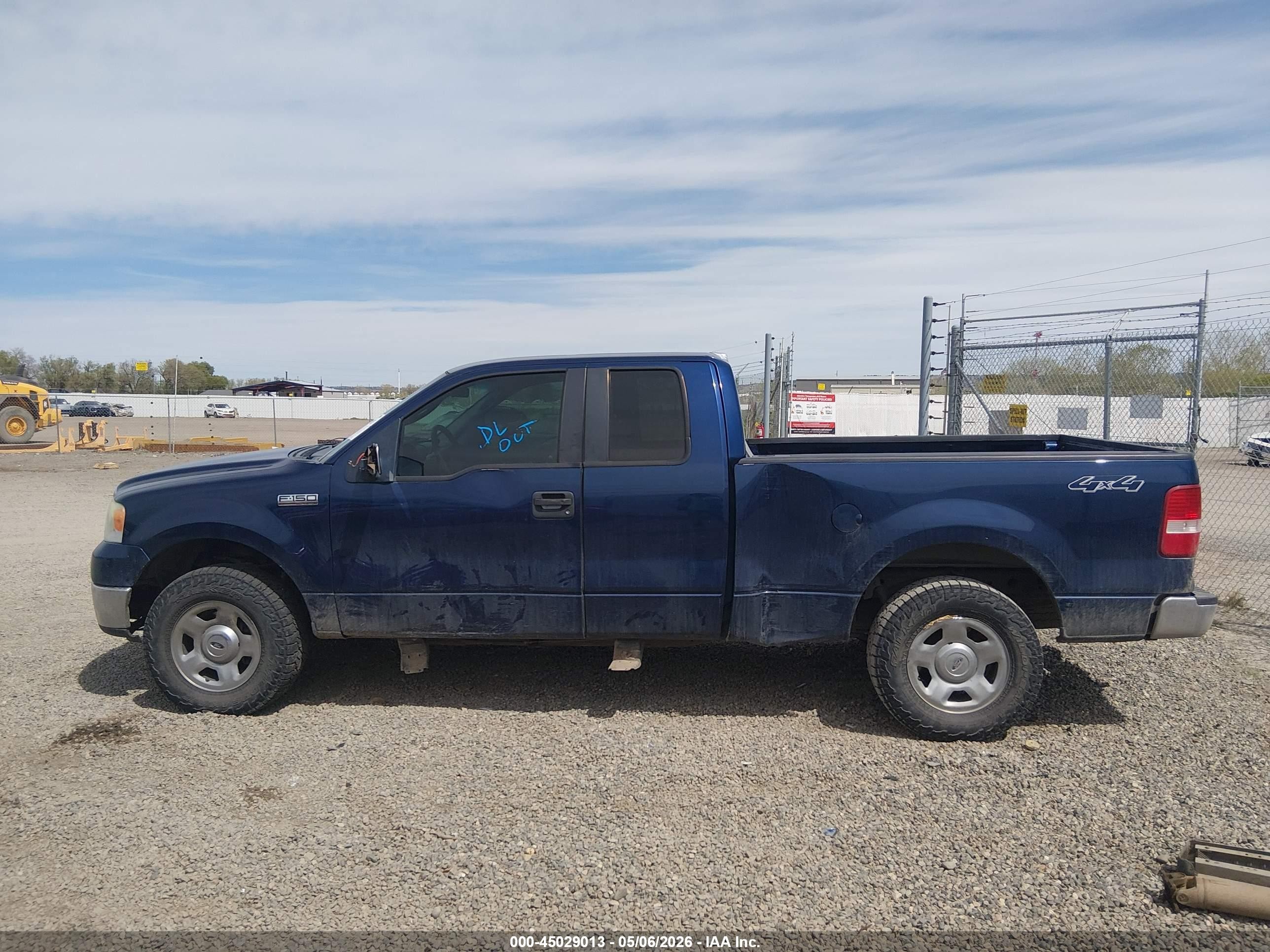2008 Ford F-150 Xlt Dark Blue vin: 1FTRX14W88FA86710