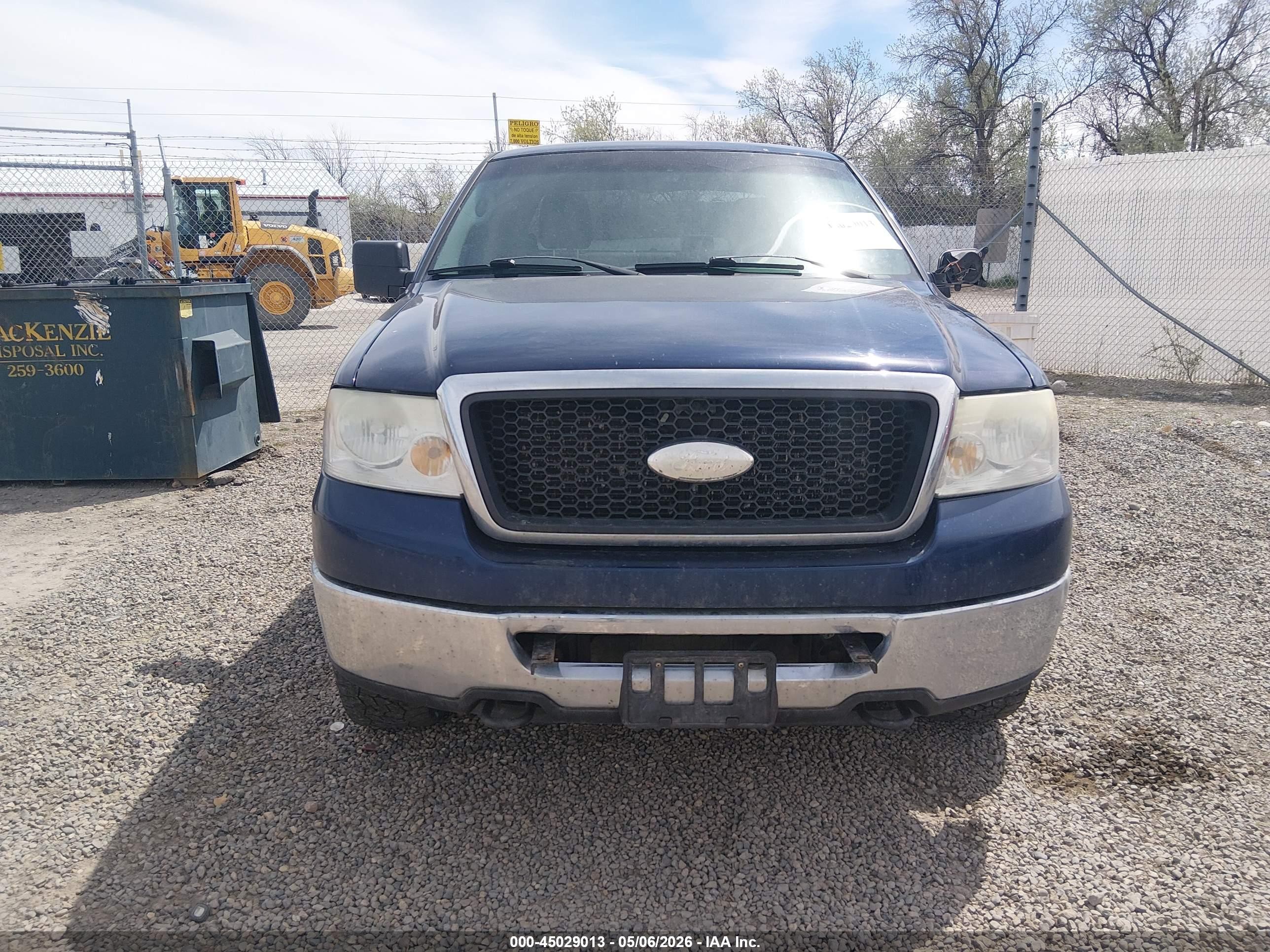 2008 Ford F-150 Xlt Dark Blue vin: 1FTRX14W88FA86710