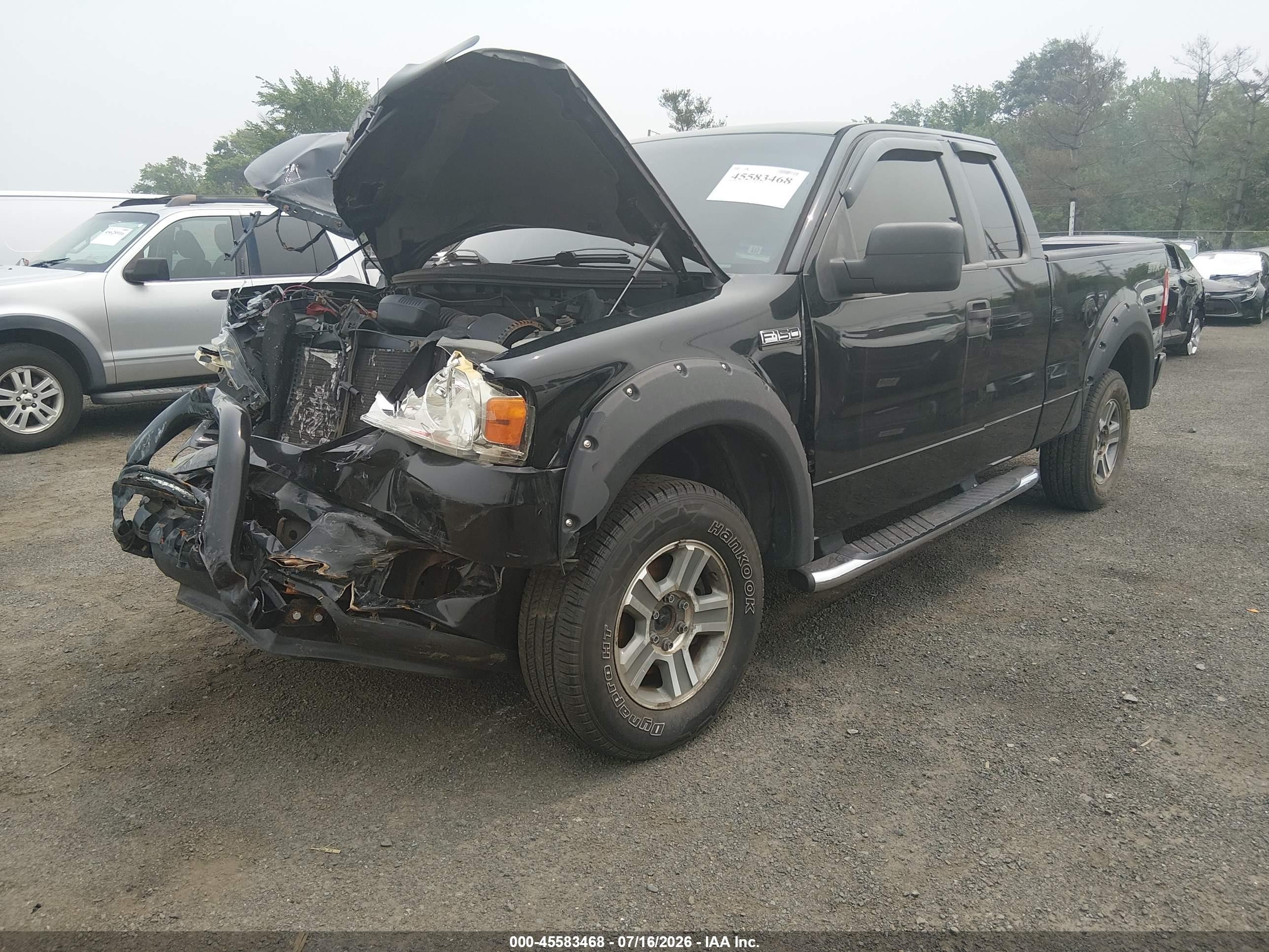 2008 Ford F-150 60th Anniversary/stx/xl/xlt Черный vin: 1FTRX14W88FC36752