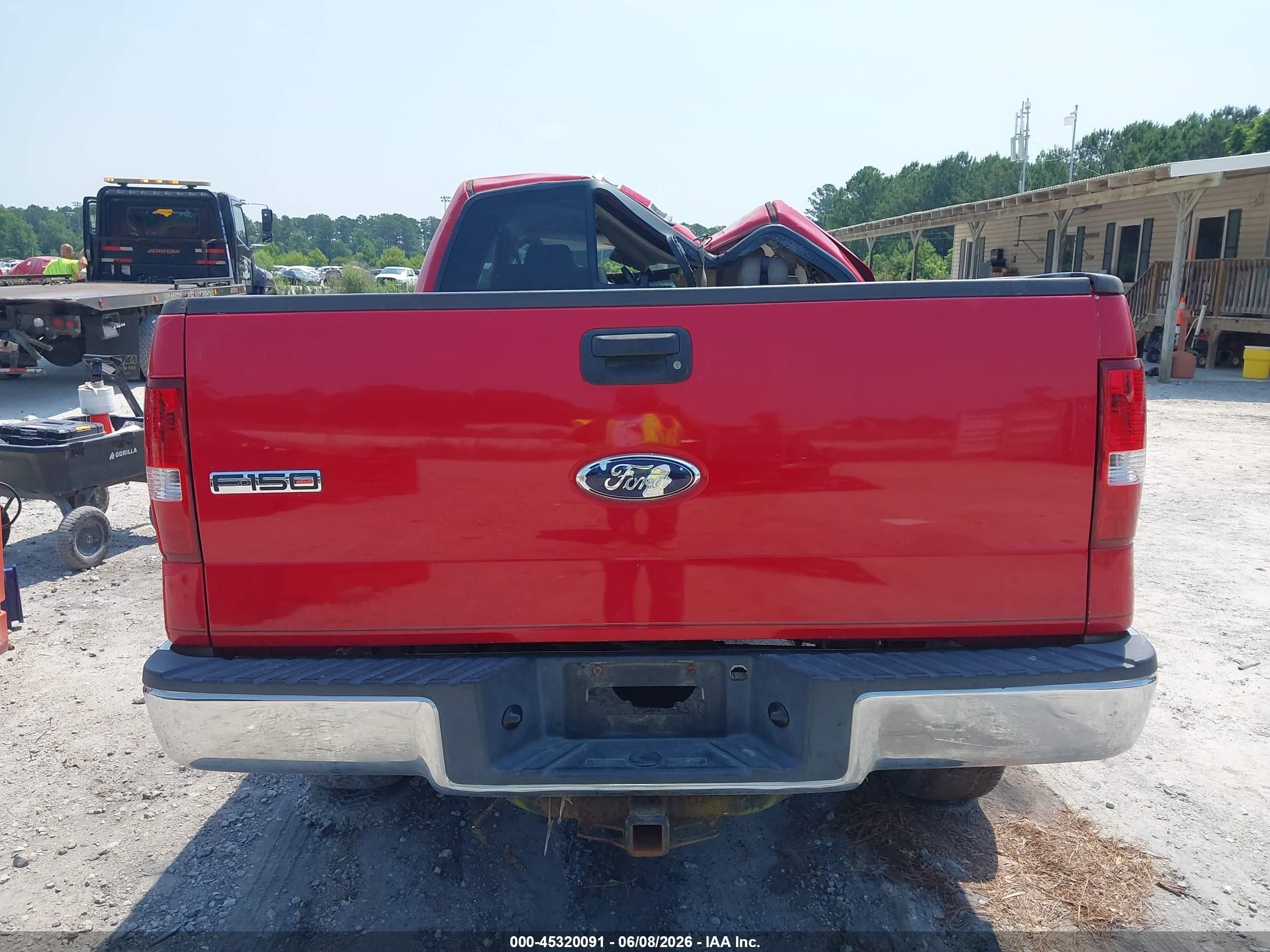 2004 Ford F-150 Stx/xl/xlt Red vin: 1FTRX14W94NA89860