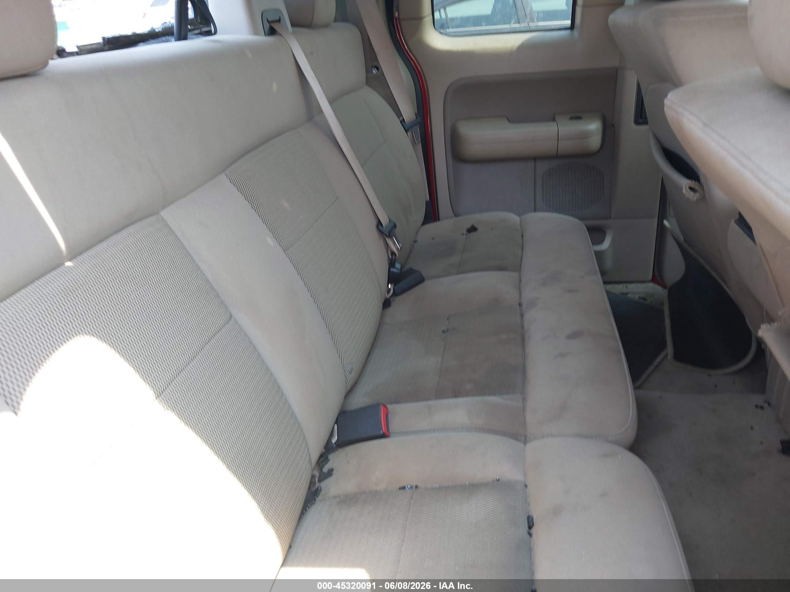 2004 Ford F-150 Stx/xl/xlt Red vin: 1FTRX14W94NA89860