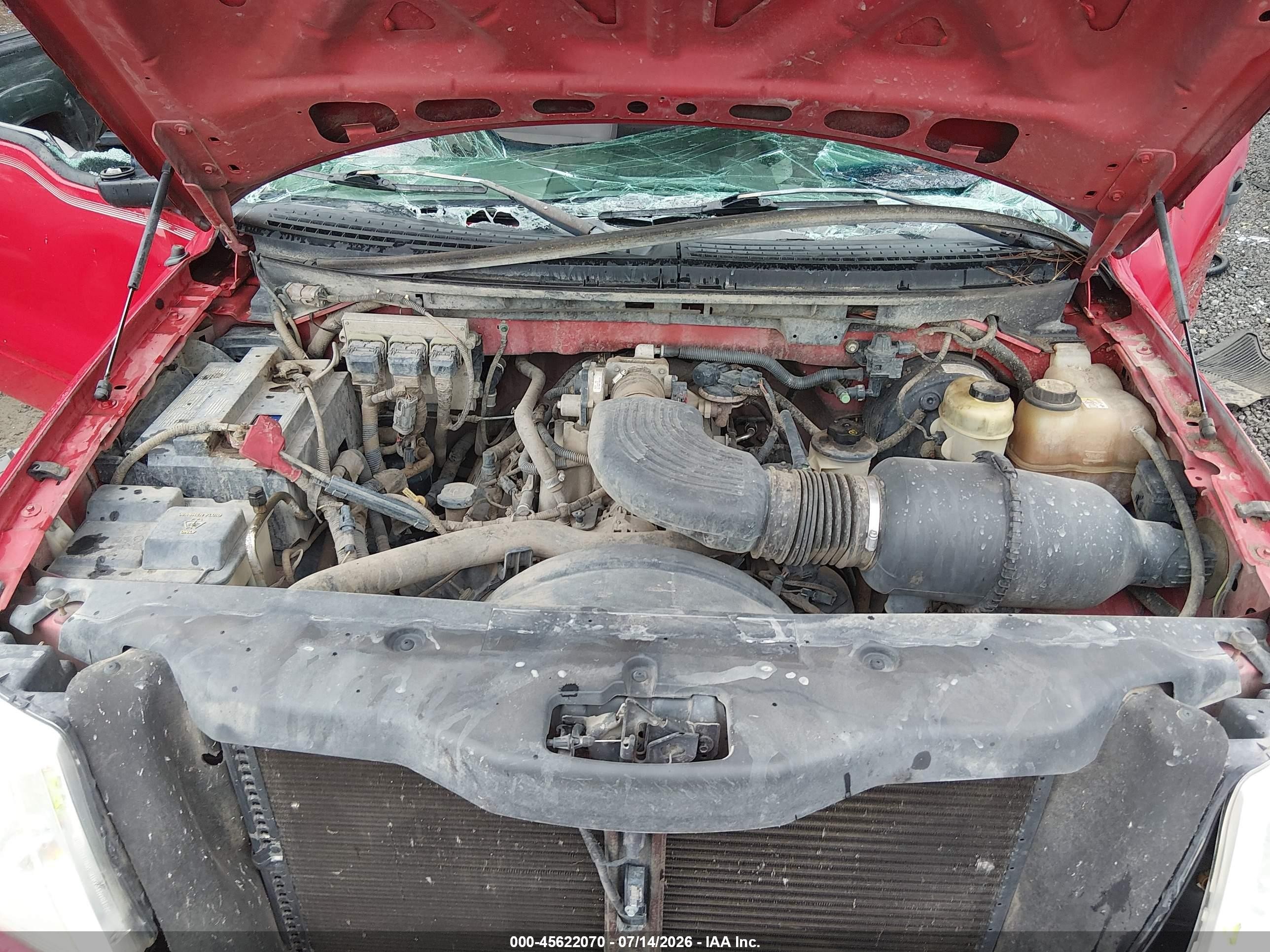 2005 Ford F-150 Stx/xl/xlt Red vin: 1FTRX14W95FB59336
