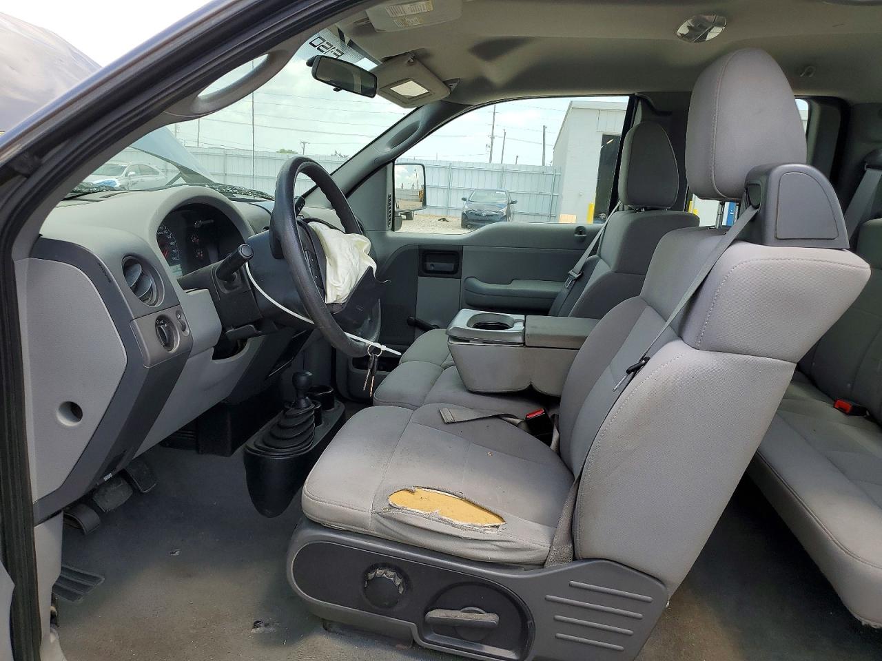 2006 Ford F150 Gray vin: 1FTRX14W96FA24620