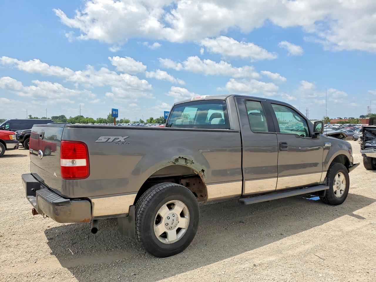 2006 Ford F150 Gray vin: 1FTRX14W96FA24620