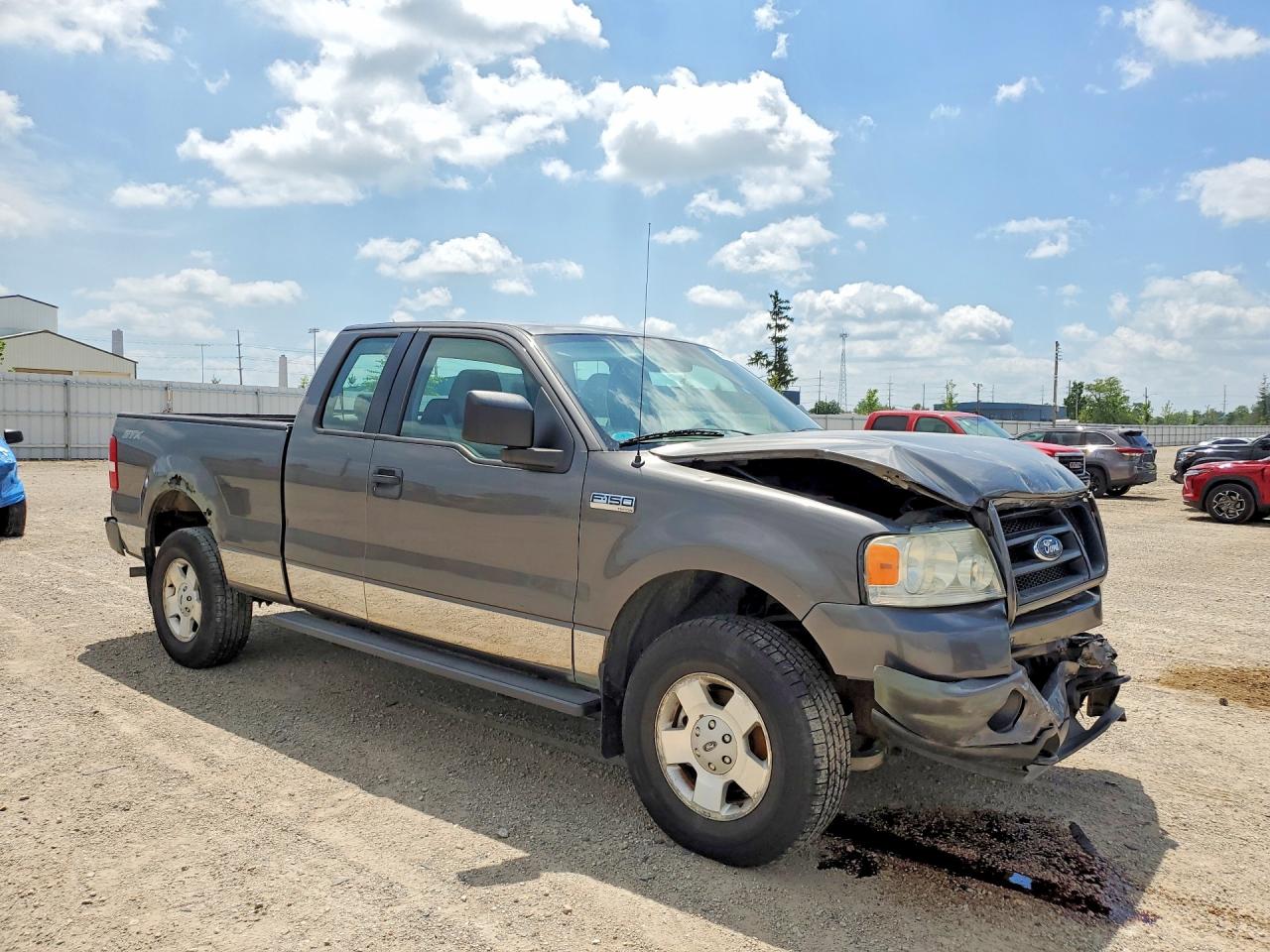 2006 Ford F150 Gray vin: 1FTRX14W96FA24620