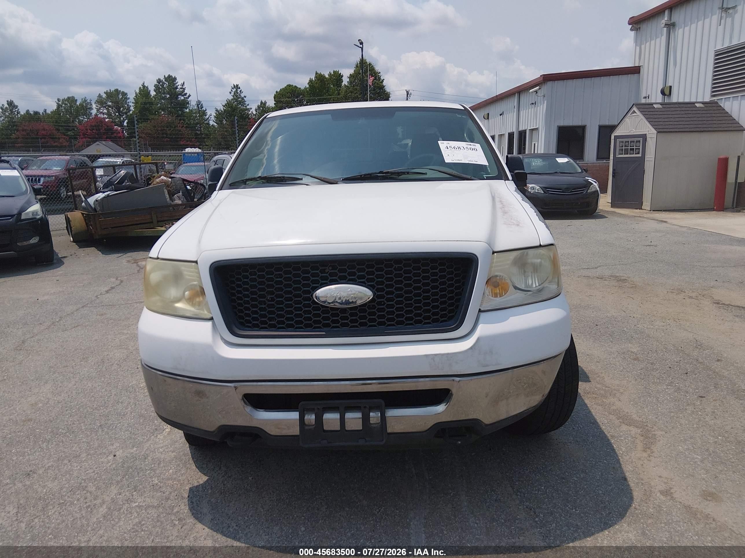 2006 Ford F-150 Stx/xl/xlt White vin: 1FTRX14W96NA13137