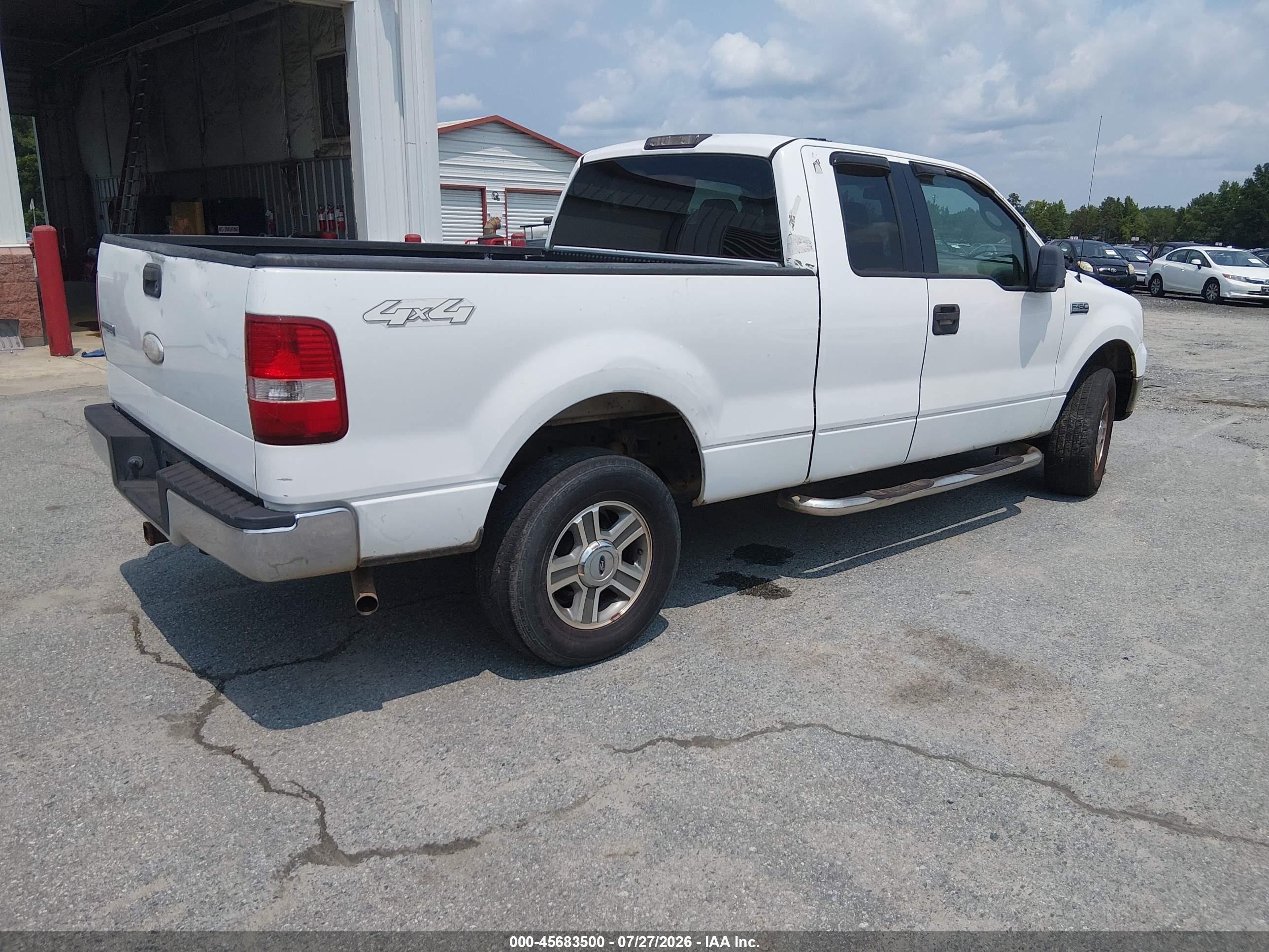 2006 Ford F-150 Stx/xl/xlt White vin: 1FTRX14W96NA13137