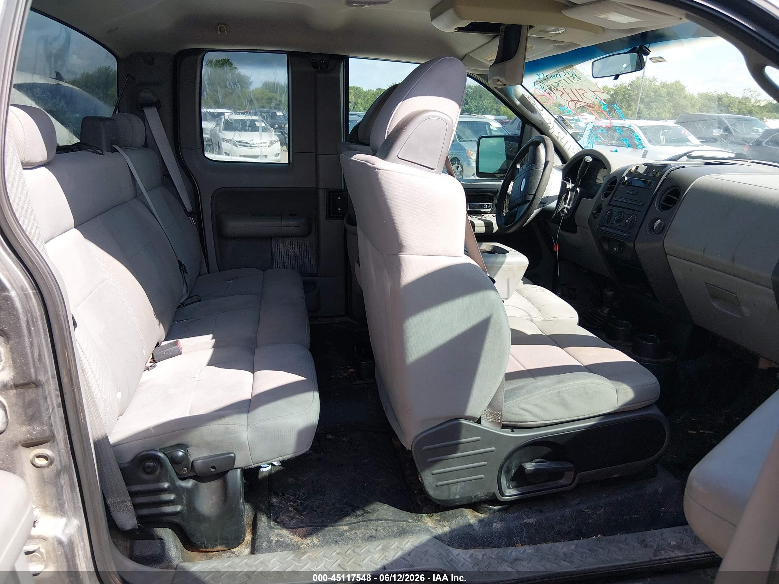 2006 Ford F-150 Stx/xl/xlt Gray vin: 1FTRX14W96NB47372