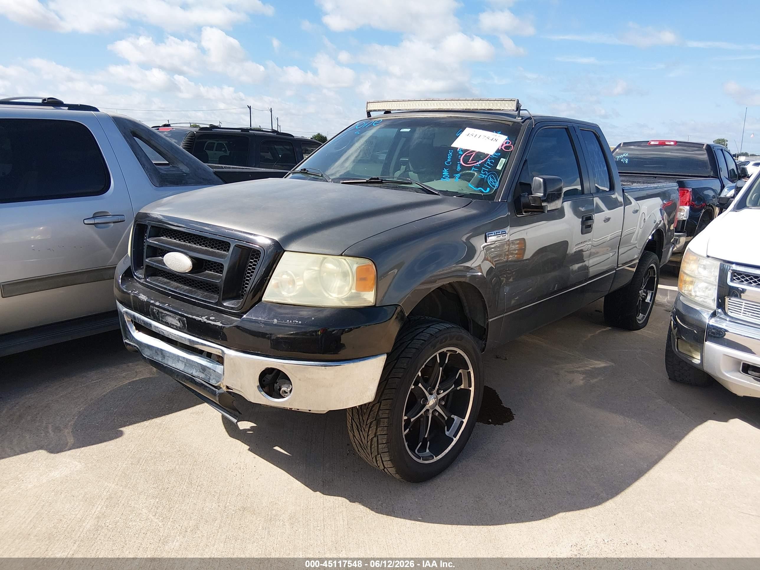 2006 Ford F-150 Stx/xl/xlt Gray vin: 1FTRX14W96NB47372