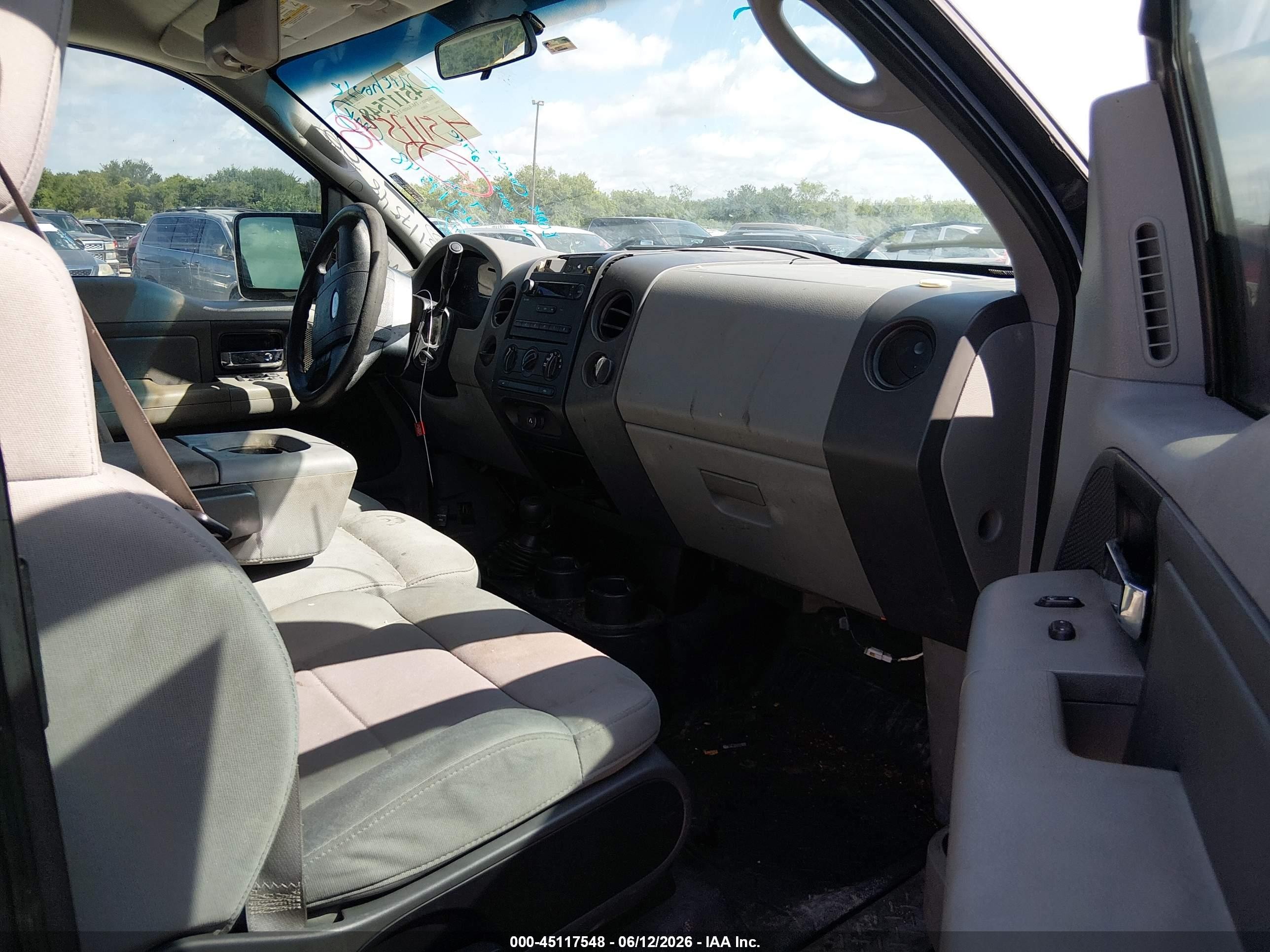 2006 Ford F-150 Stx/xl/xlt Gray vin: 1FTRX14W96NB47372