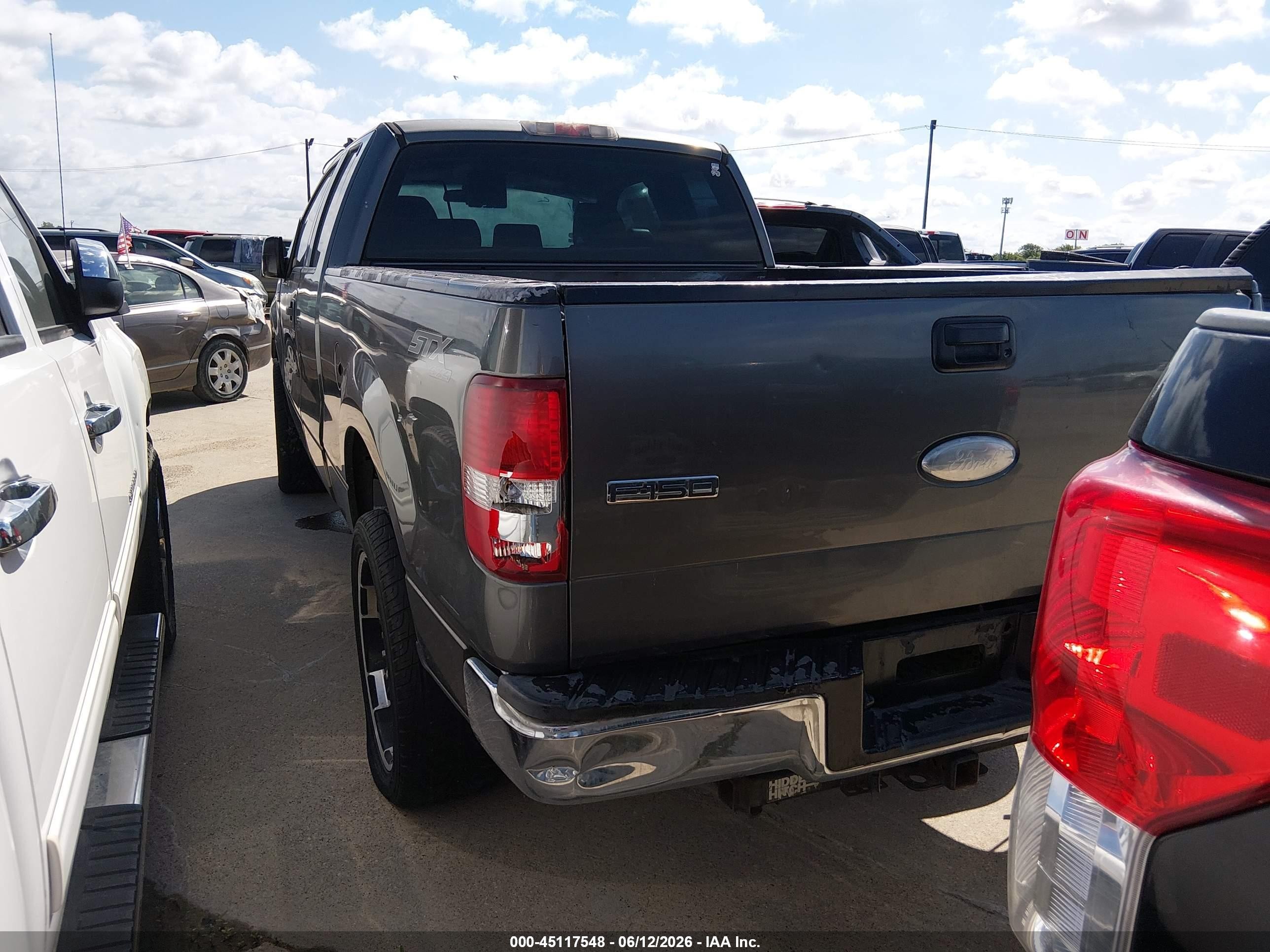 2006 Ford F-150 Stx/xl/xlt Gray vin: 1FTRX14W96NB47372