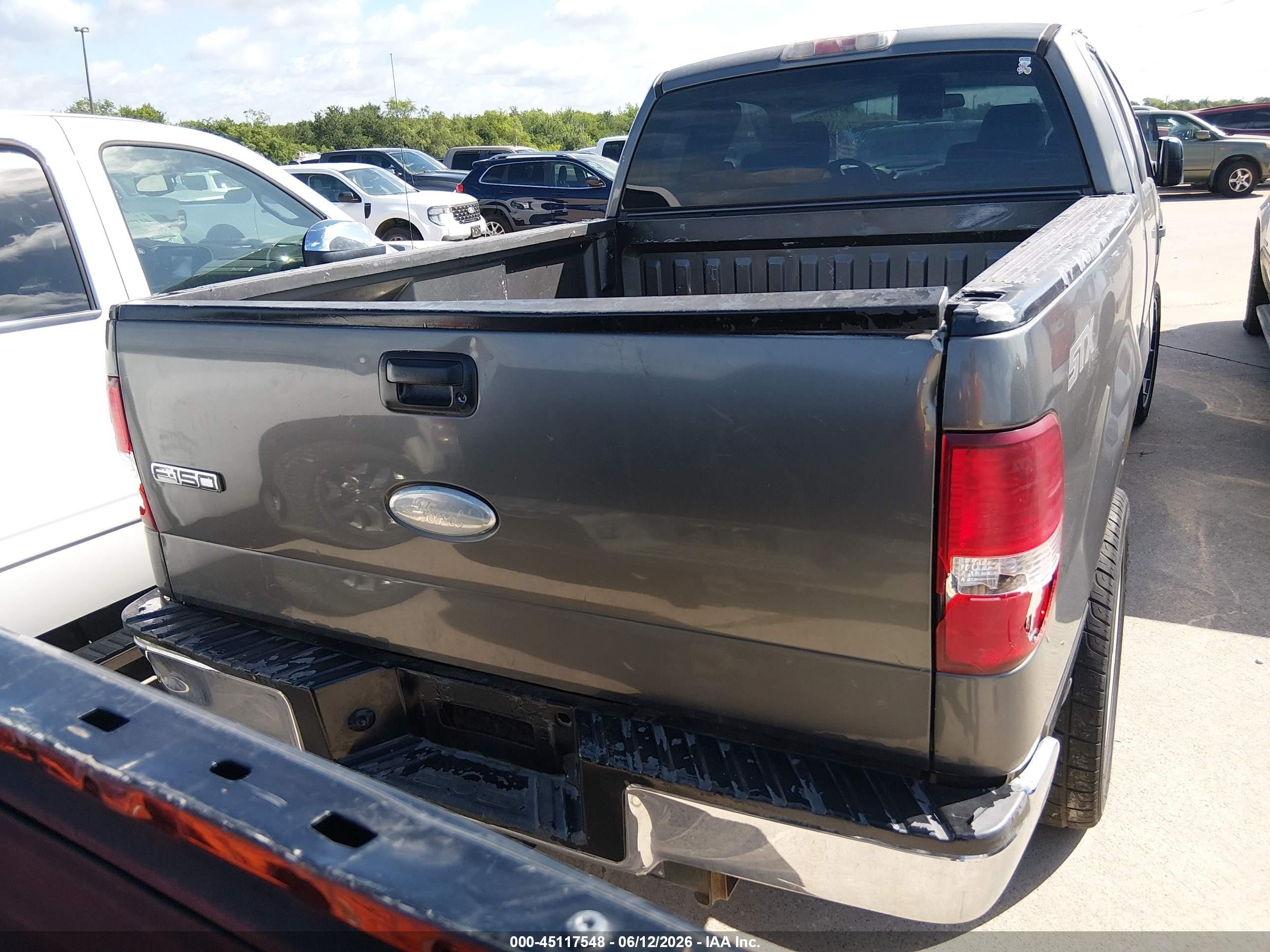 2006 Ford F-150 Stx/xl/xlt Gray vin: 1FTRX14W96NB47372