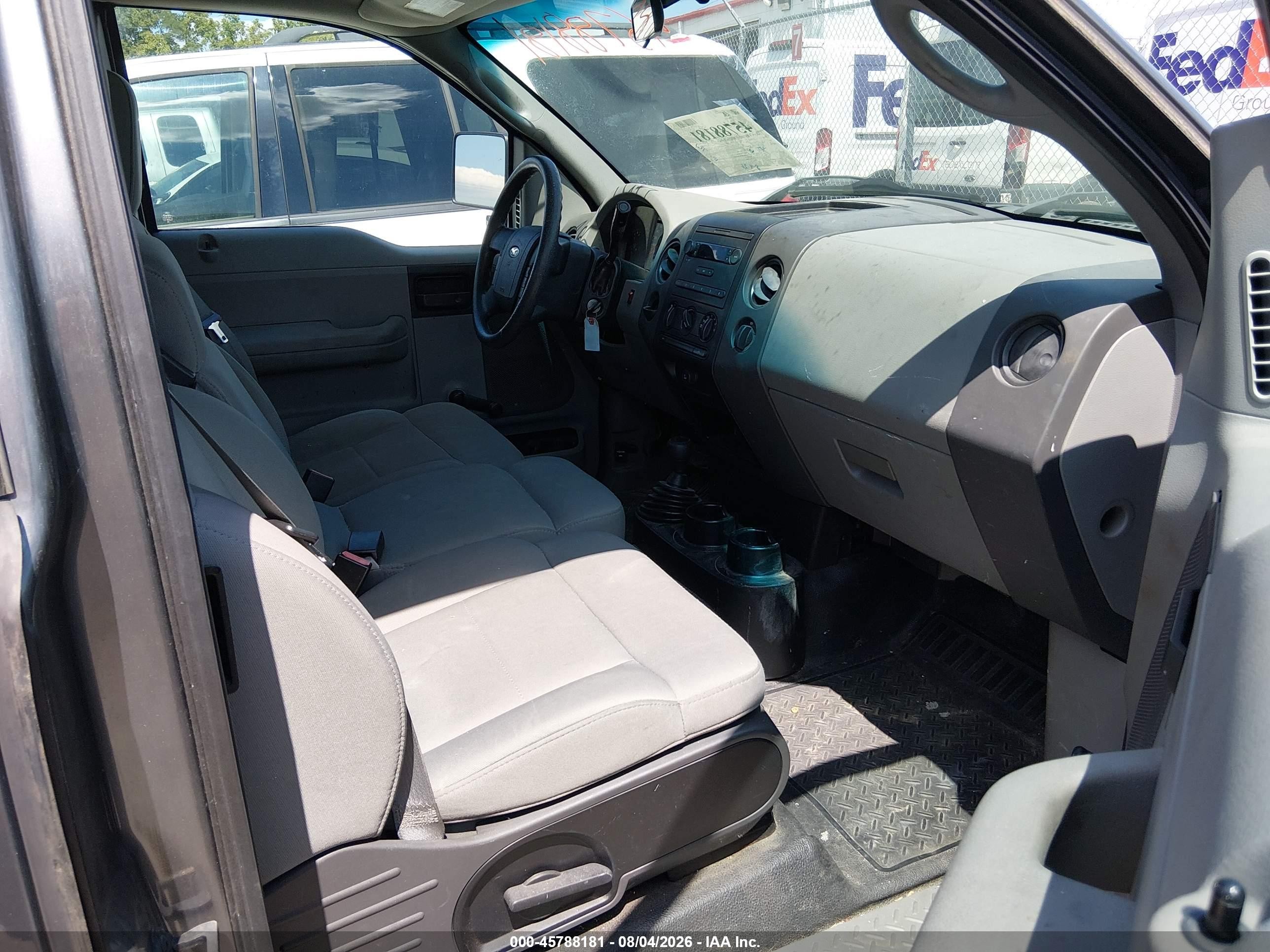 2008 Ford F-150 60th Anniversary/stx/xl/xlt Gray vin: 1FTRX14W98FB13428