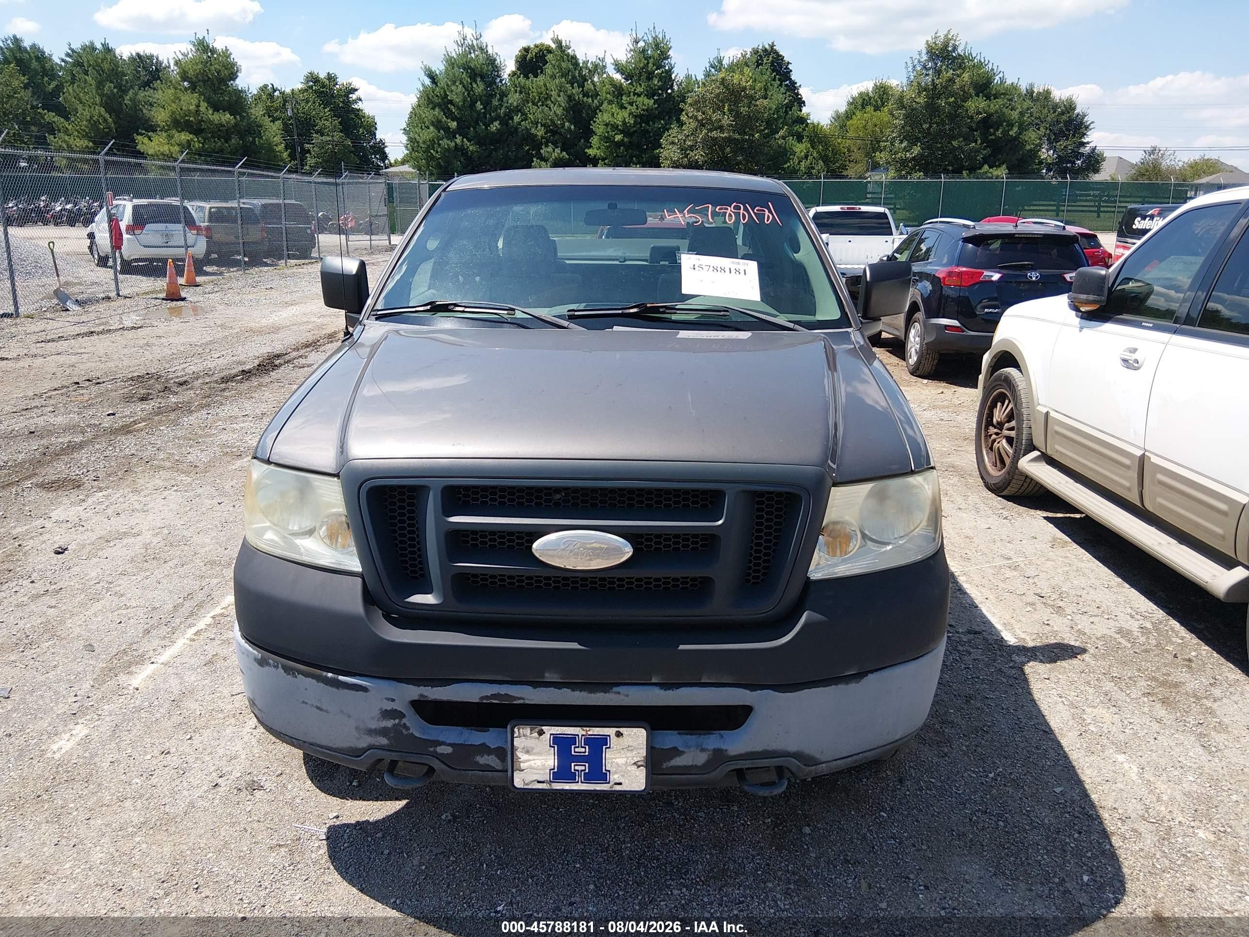 2008 Ford F-150 60th Anniversary/stx/xl/xlt Gray vin: 1FTRX14W98FB13428