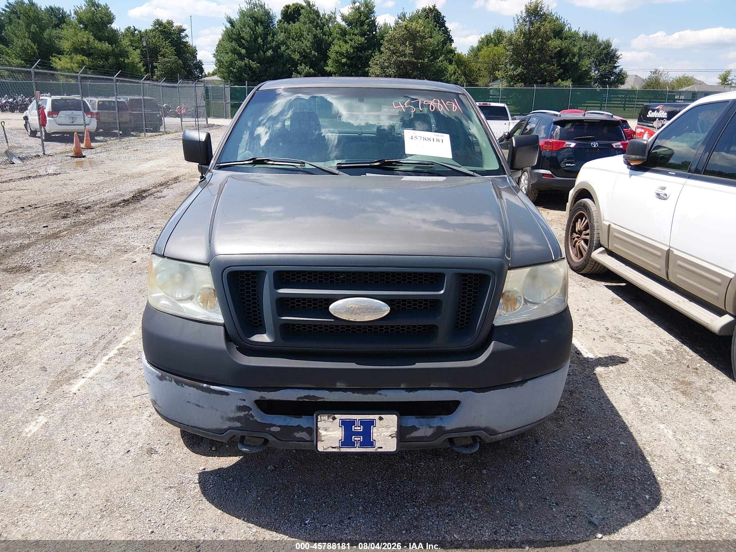 2008 Ford F-150 60th Anniversary/stx/xl/xlt Gray vin: 1FTRX14W98FB13428