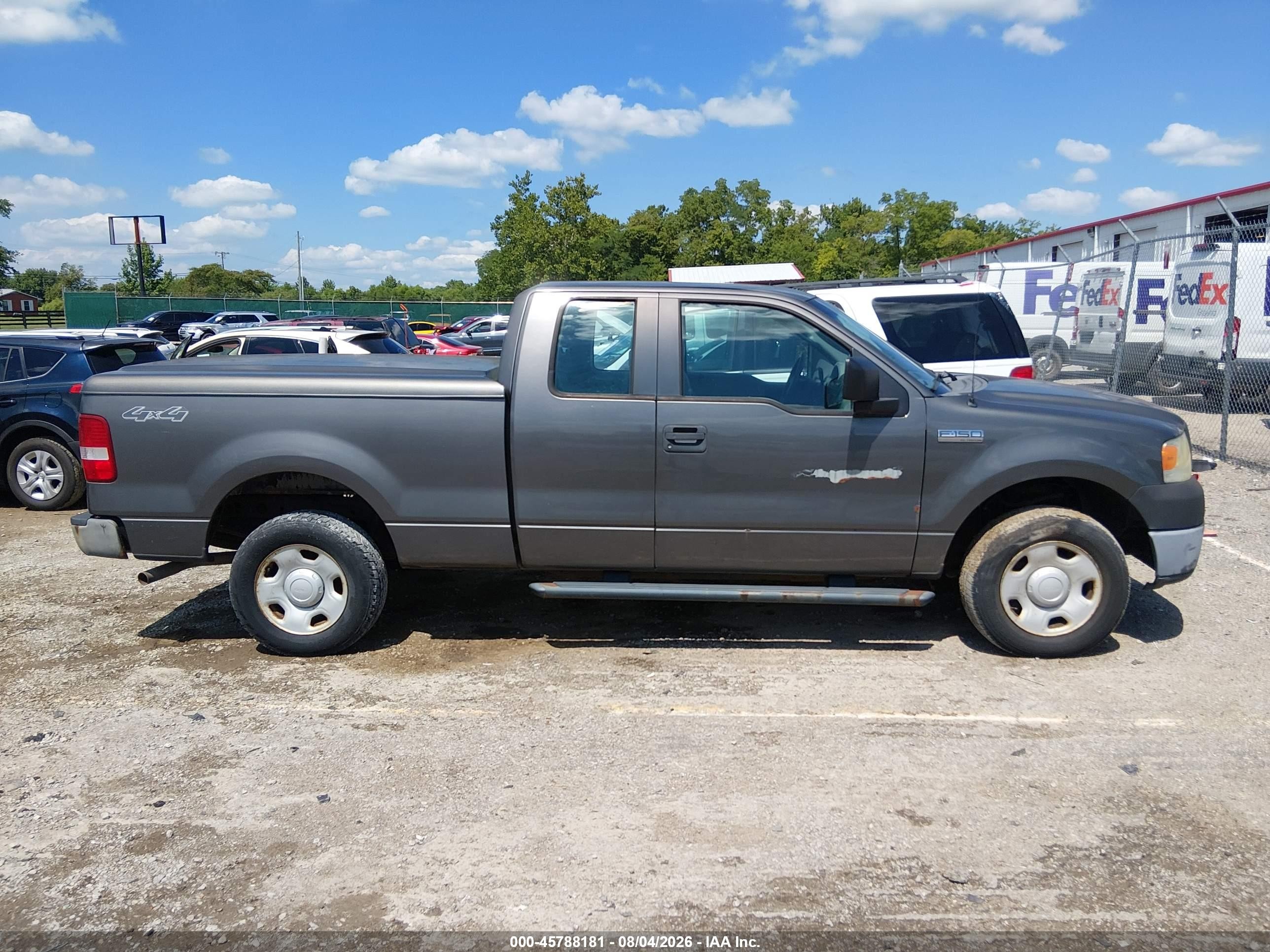 2008 Ford F-150 60th Anniversary/stx/xl/xlt Gray vin: 1FTRX14W98FB13428
