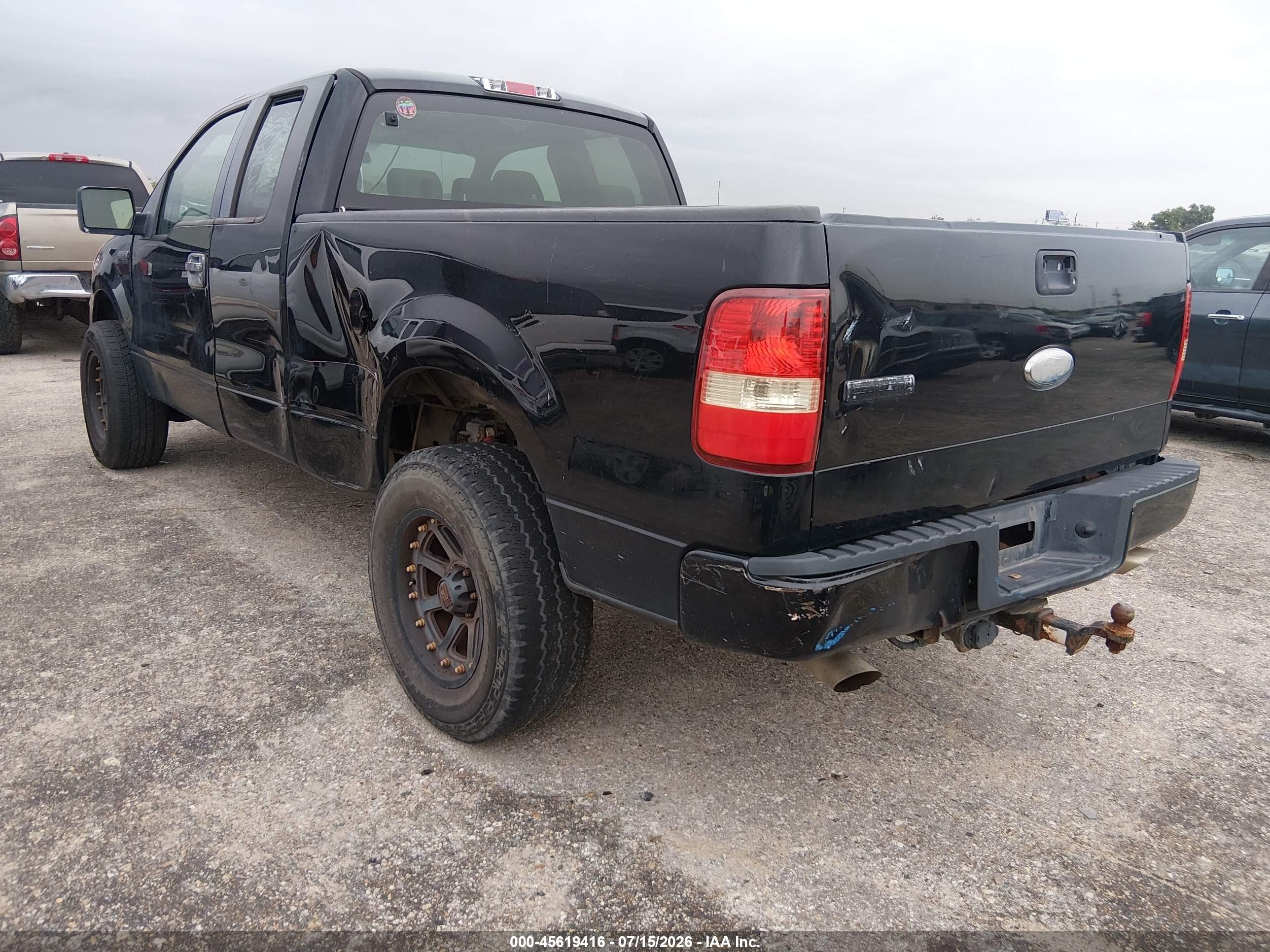 2008 Ford F-150 60th Anniversary/stx/xl/xlt Black vin: 1FTRX14W98FB77422