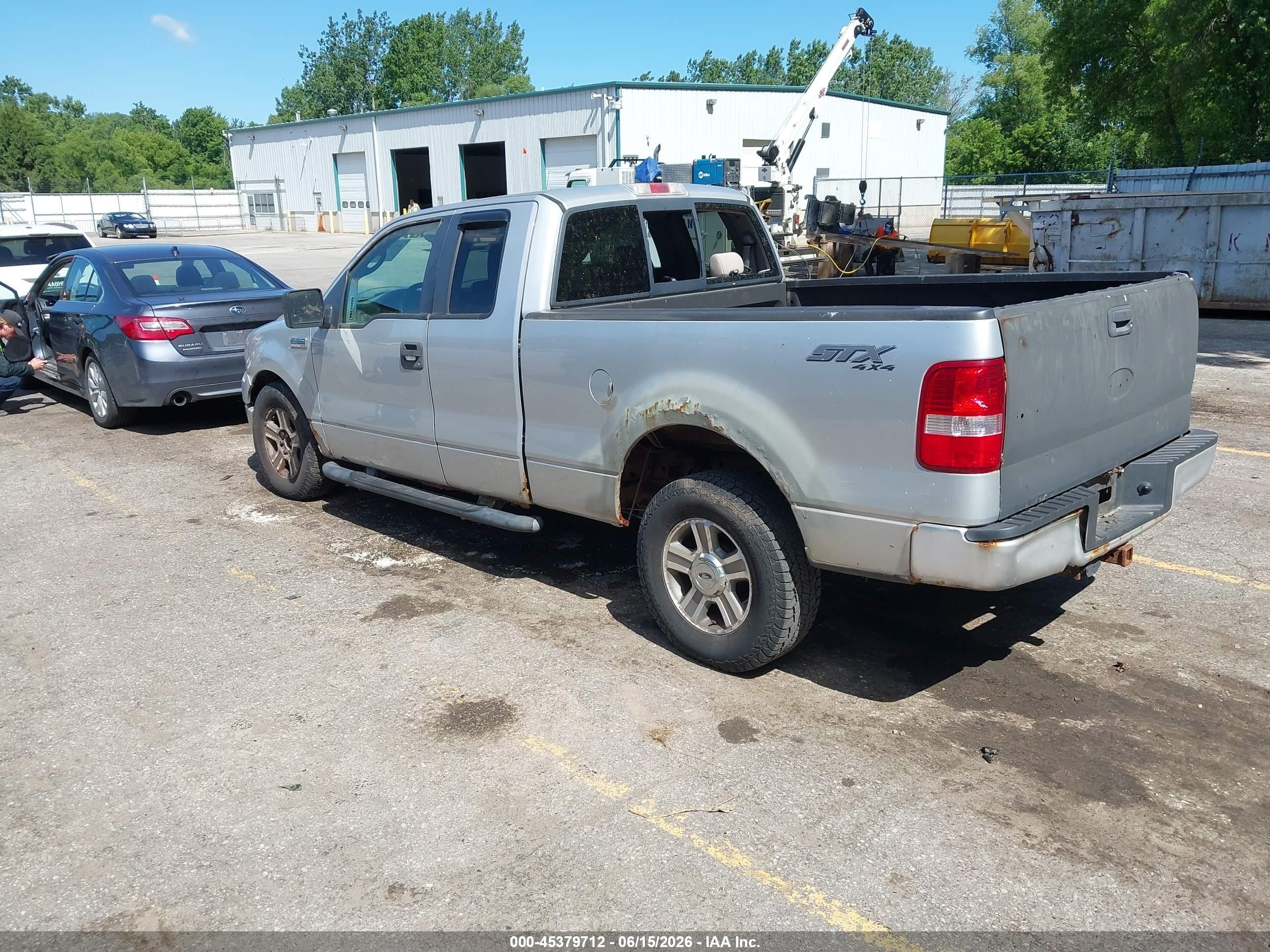 2008 Ford F-150 60th Anniversary/stx/xl/xlt Silver vin: 1FTRX14W98FC01928
