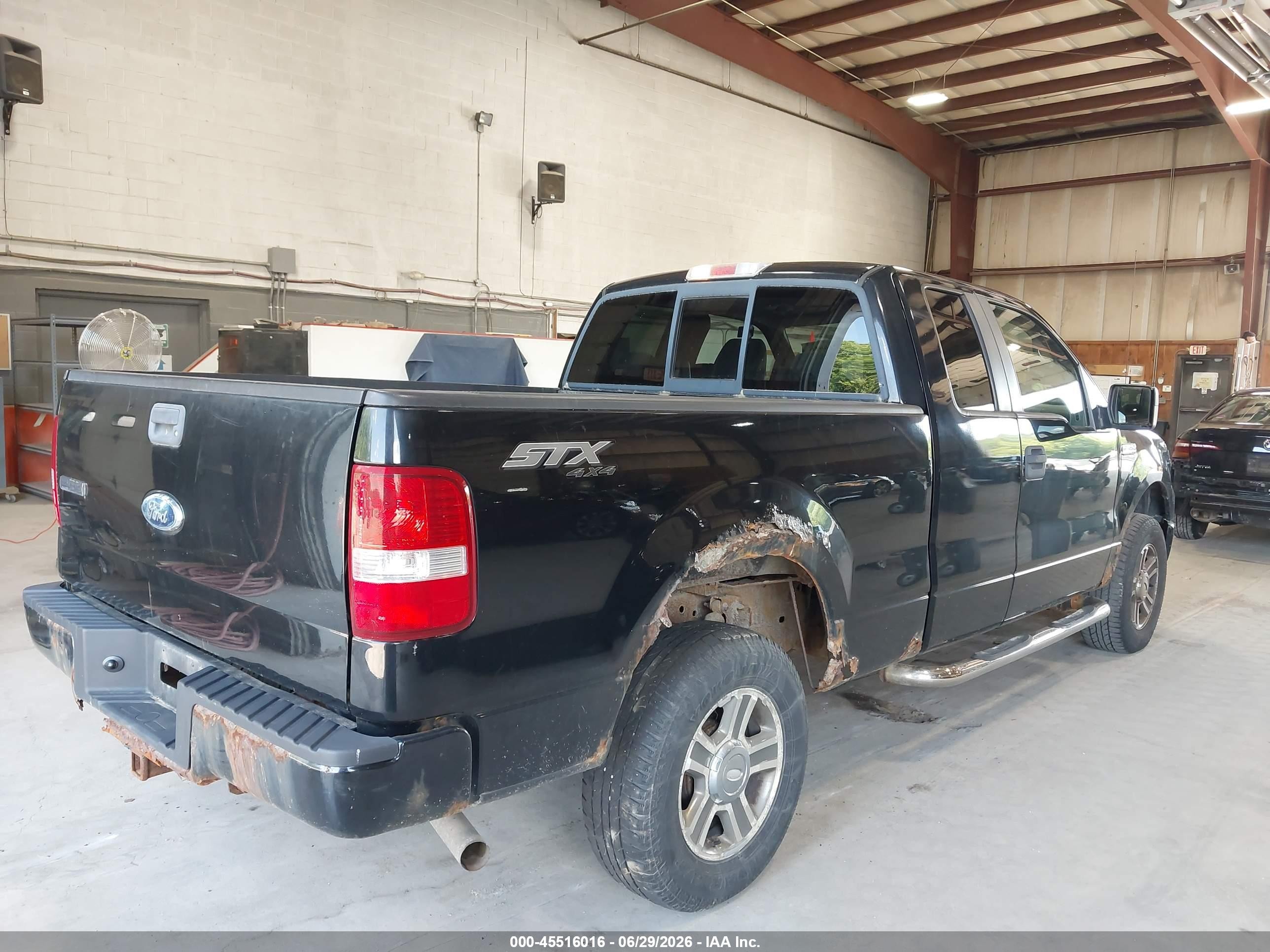 2008 Ford F-150 60th Anniversary/stx/xl/xlt Black vin: 1FTRX14W98FC15604