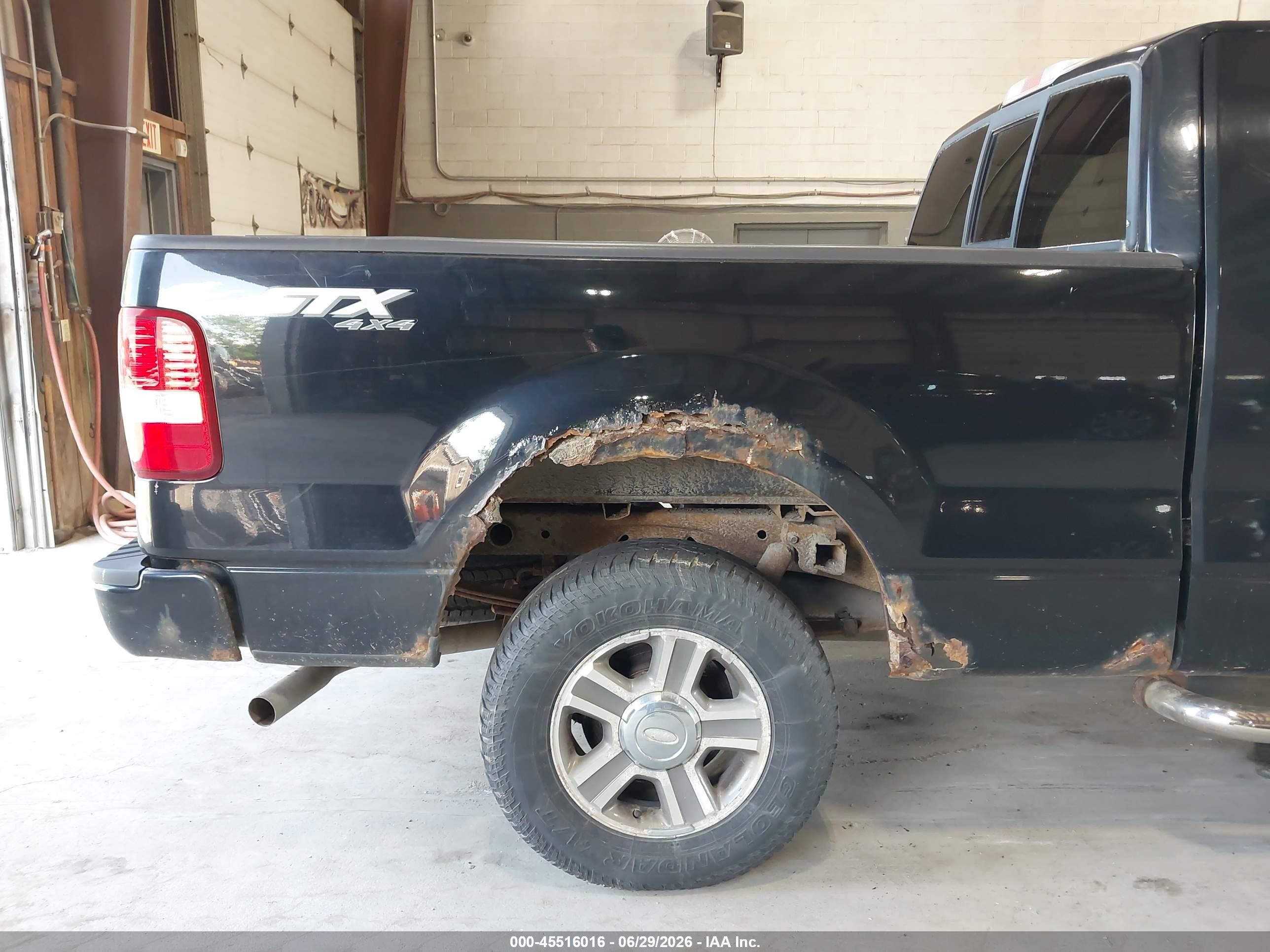 2008 Ford F-150 60th Anniversary/stx/xl/xlt Black vin: 1FTRX14W98FC15604