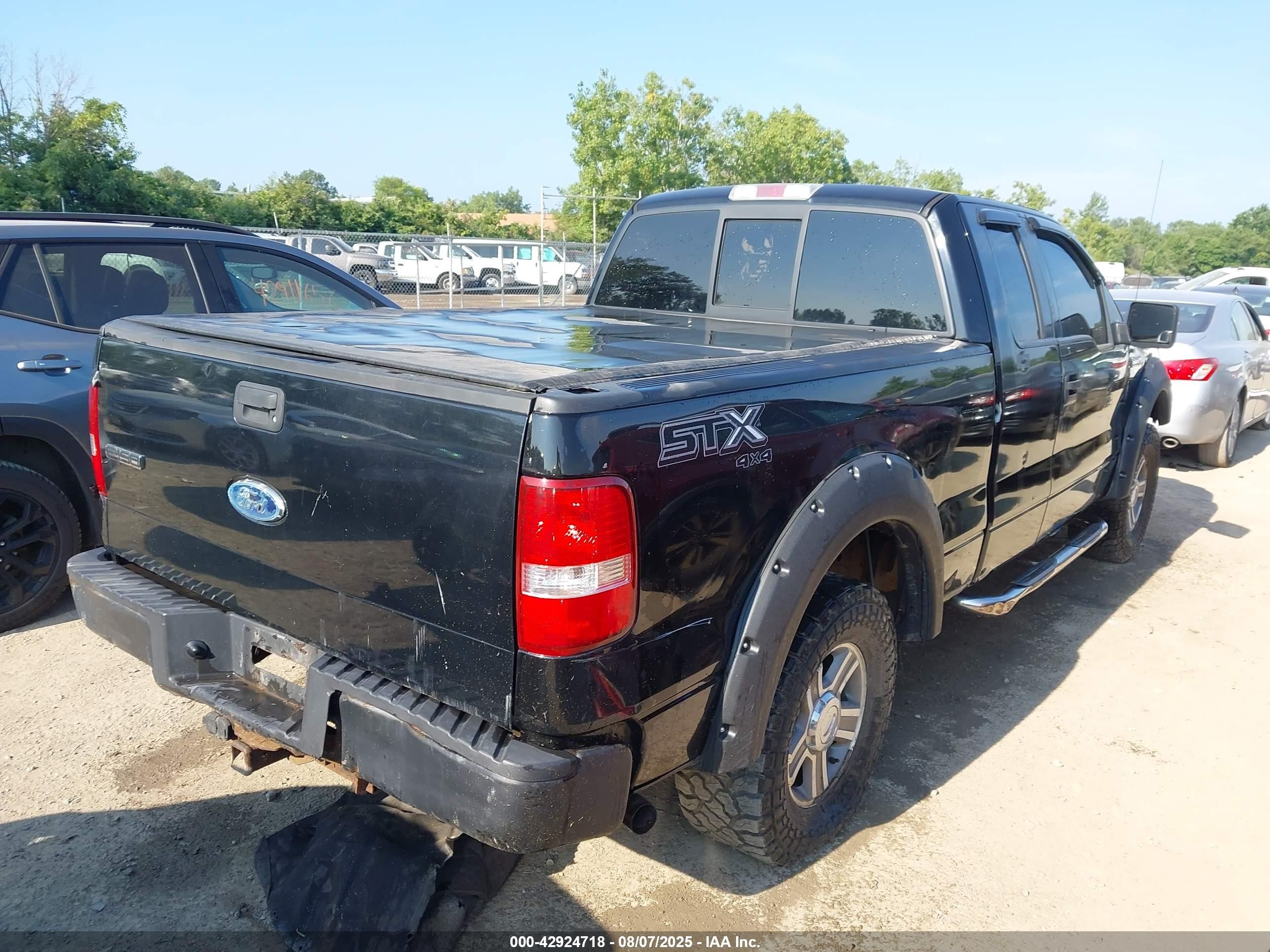 2008 Ford F-150 Stx/xl/xlt Black vin: 1FTRX14W98FC21550