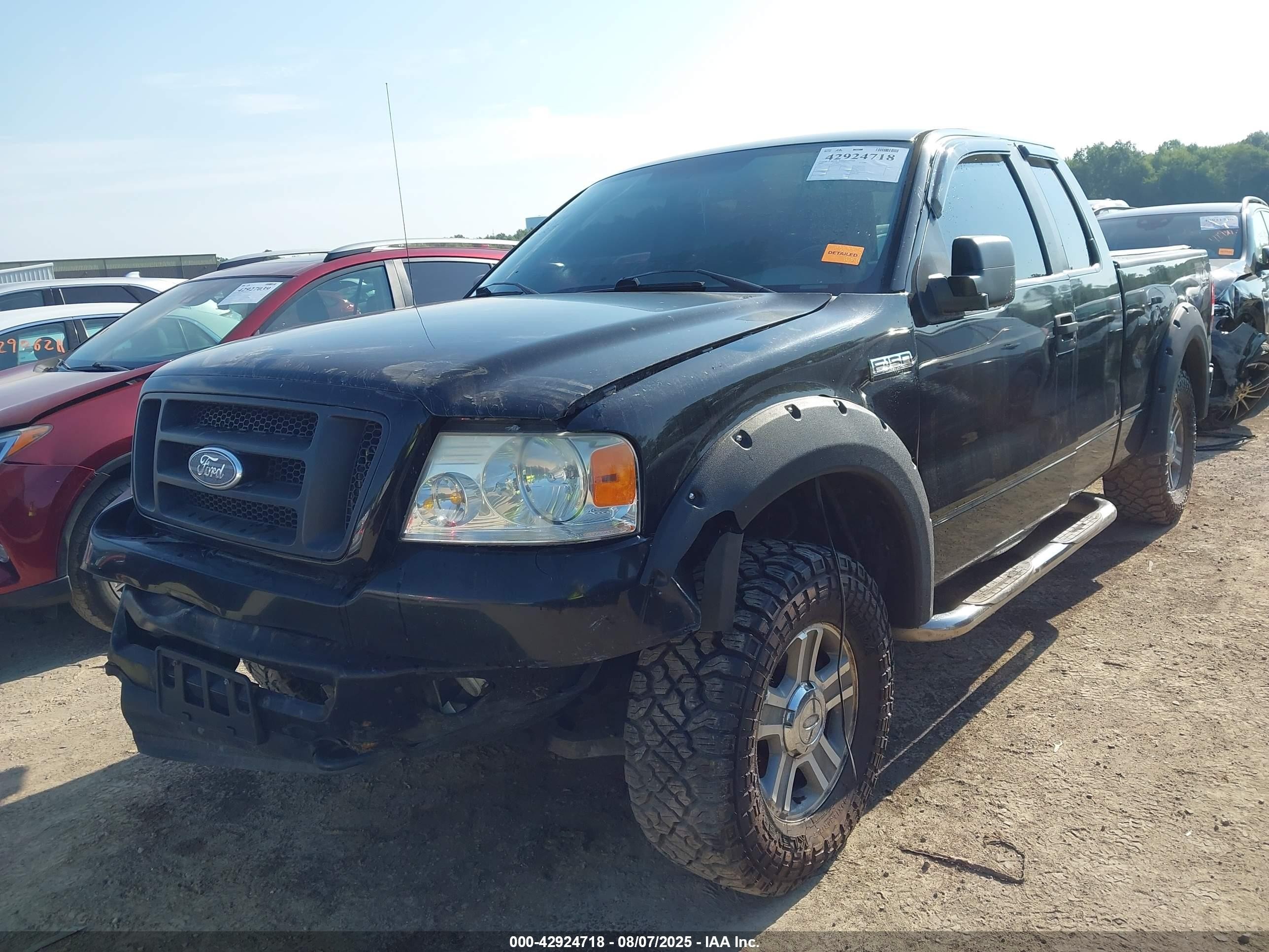 2008 Ford F-150 Stx/xl/xlt Black vin: 1FTRX14W98FC21550