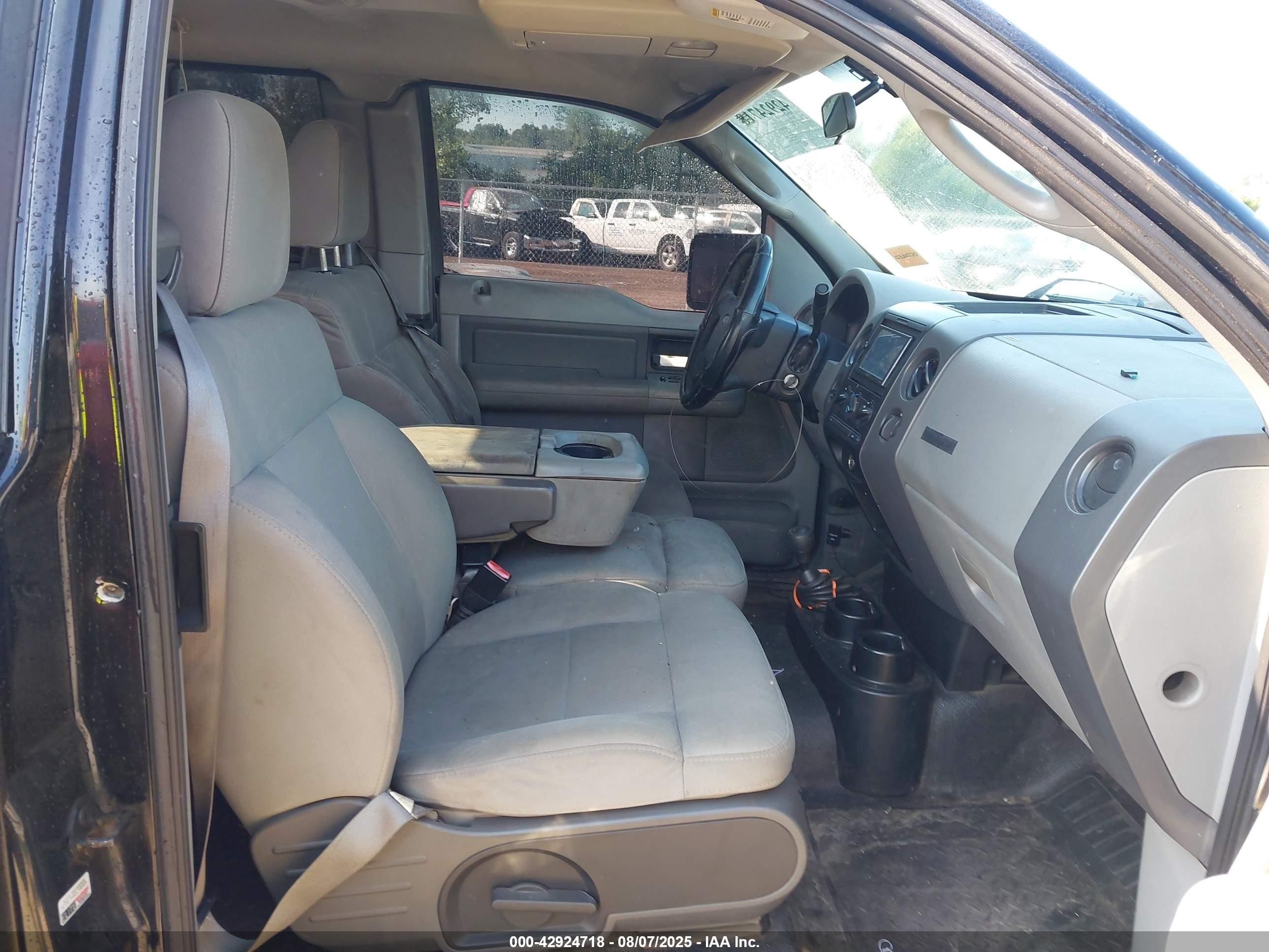 2008 Ford F-150 Stx/xl/xlt Black vin: 1FTRX14W98FC21550