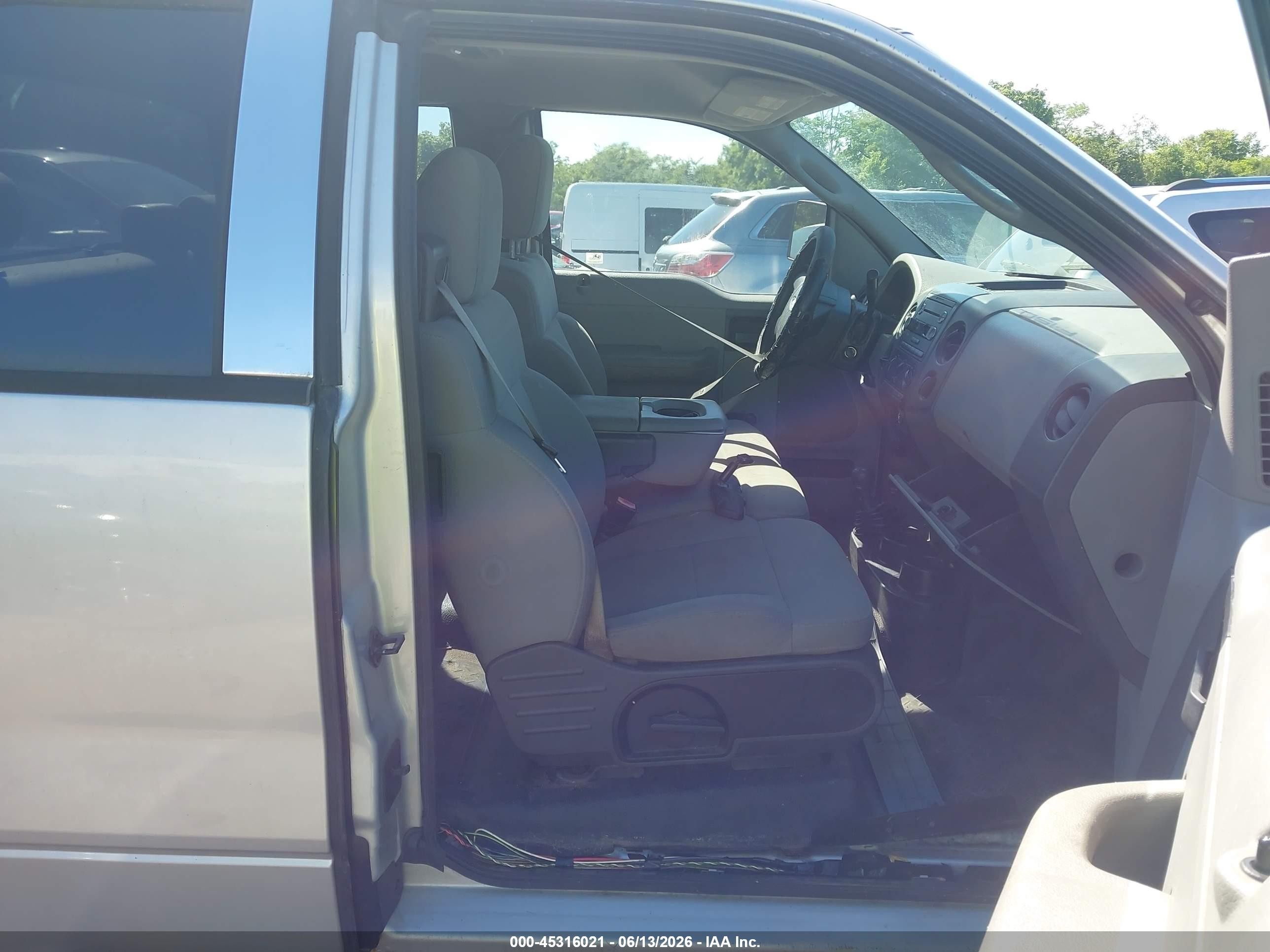 2008 Ford F-150 Stx/xl/xlt Silver vin: 1FTRX14W98KB21259