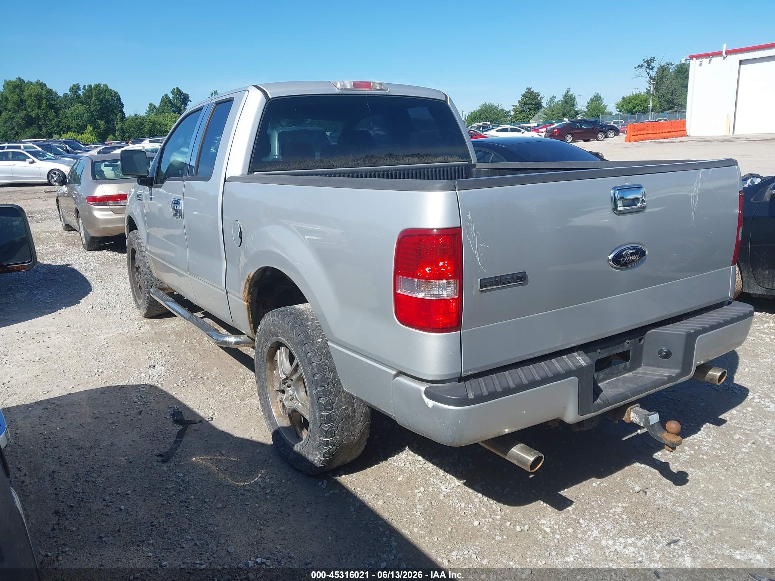 2008 Ford F-150 Stx/xl/xlt Silver vin: 1FTRX14W98KB21259