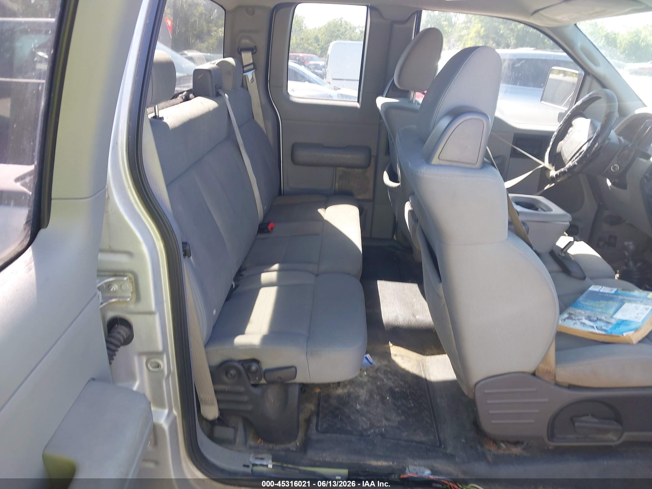 2008 Ford F-150 Stx/xl/xlt Silver vin: 1FTRX14W98KB21259