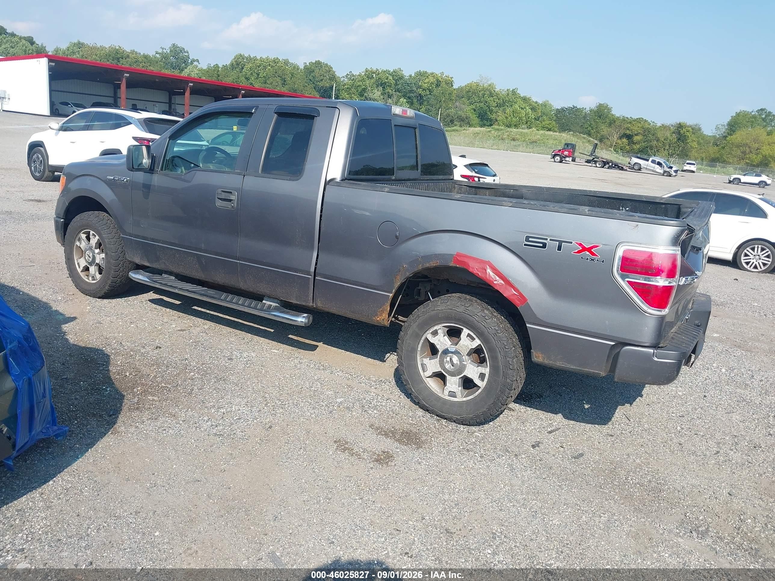 2009 Ford F-150 Stx/xl Gray vin: 1FTRX14W99FB35012