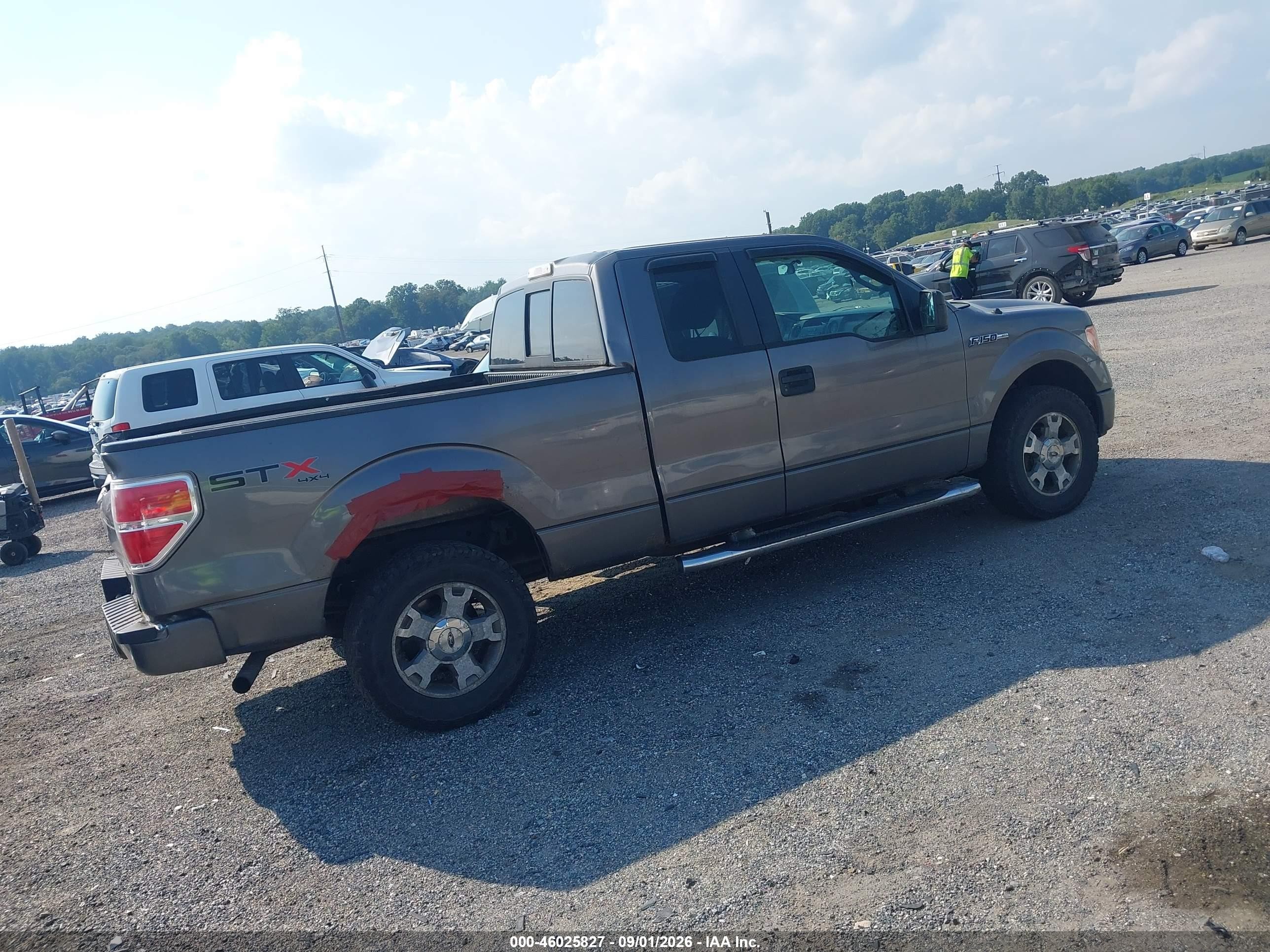 2009 Ford F-150 Stx/xl Gray vin: 1FTRX14W99FB35012