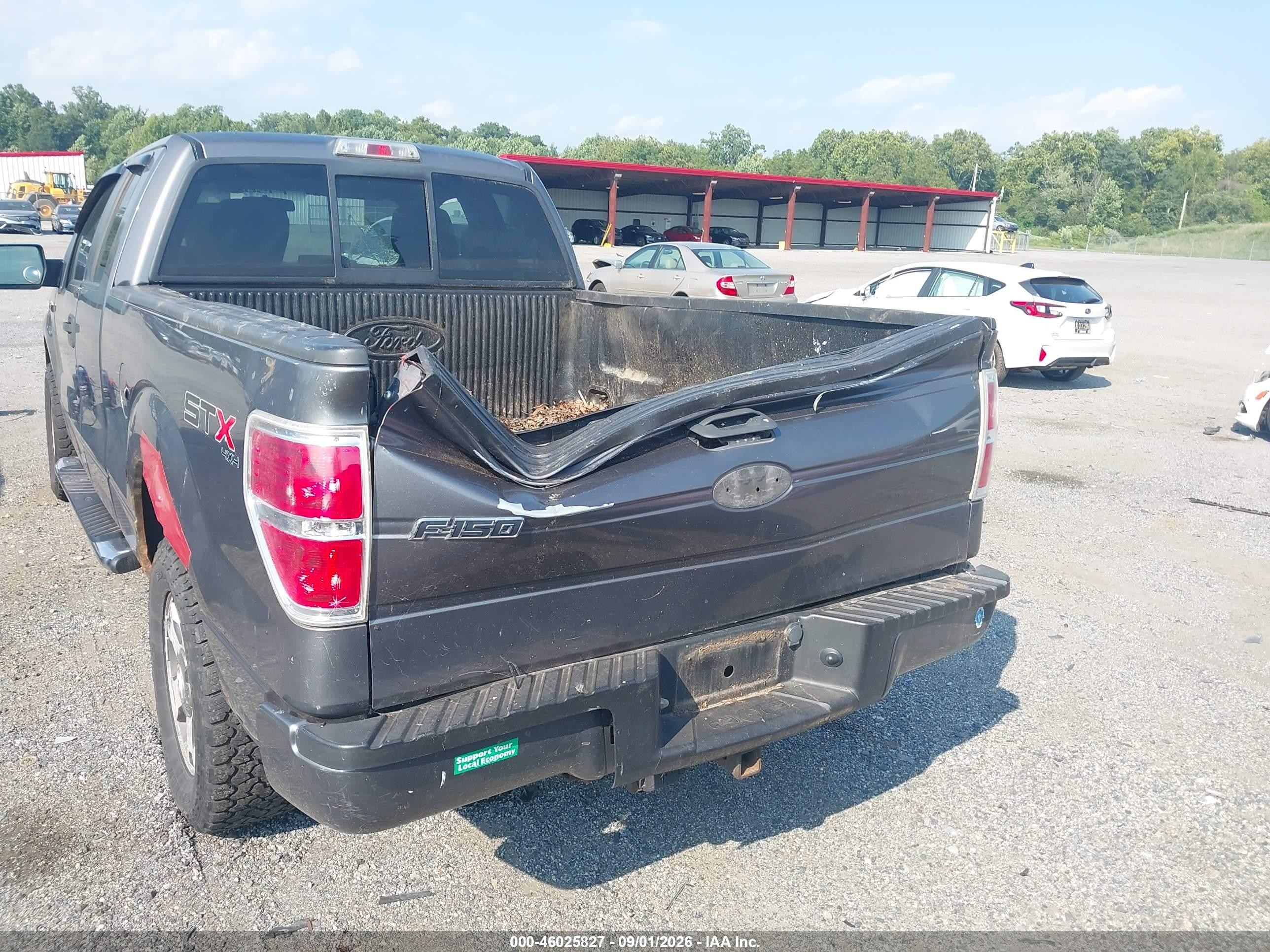 2009 Ford F-150 Stx/xl Gray vin: 1FTRX14W99FB35012
