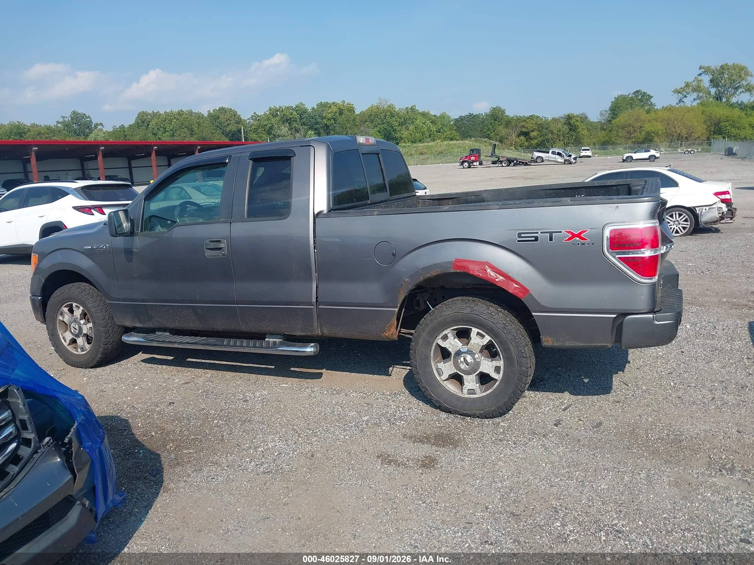2009 Ford F-150 Stx/xl Gray vin: 1FTRX14W99FB35012