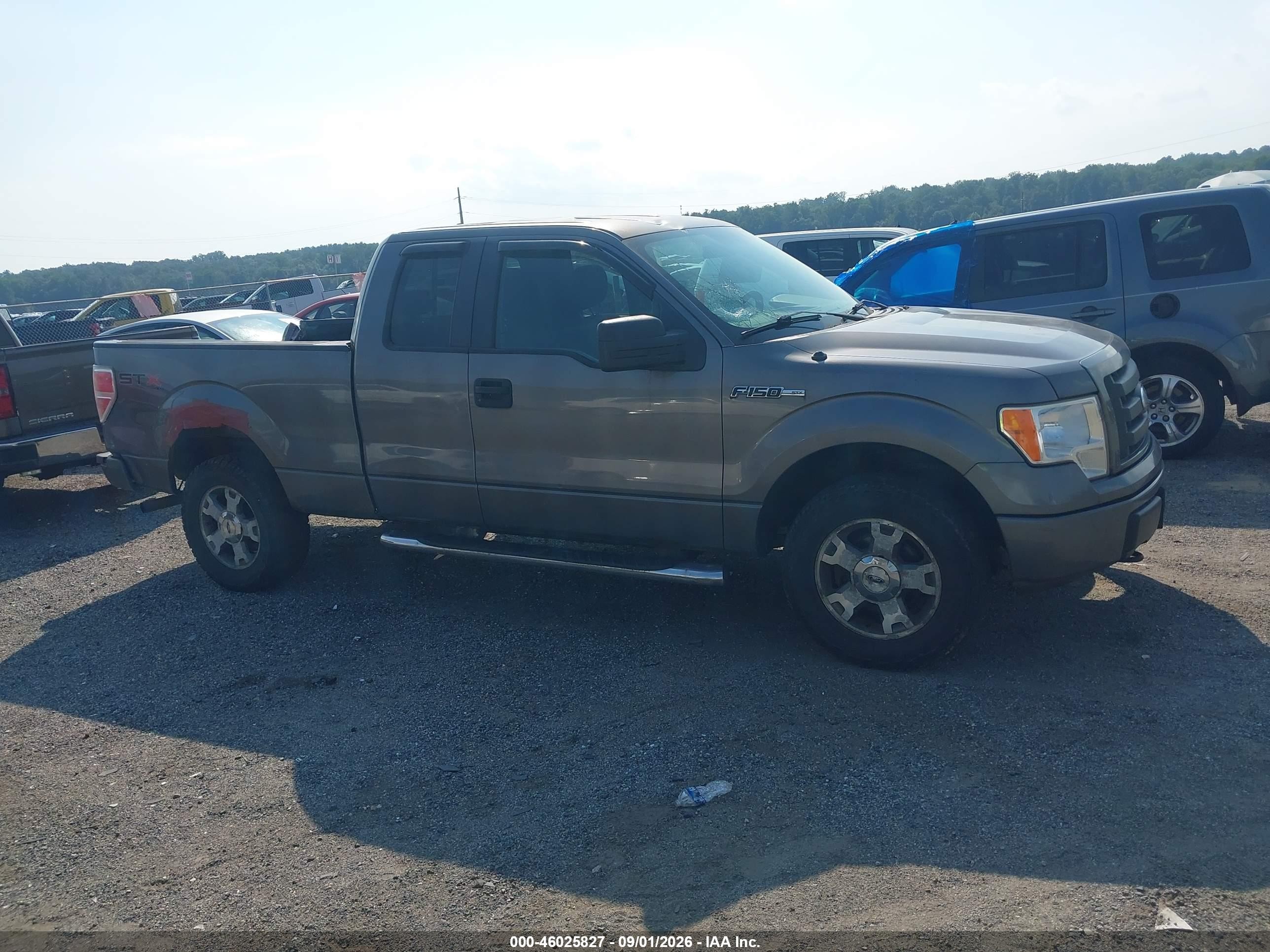 2009 Ford F-150 Stx/xl Gray vin: 1FTRX14W99FB35012