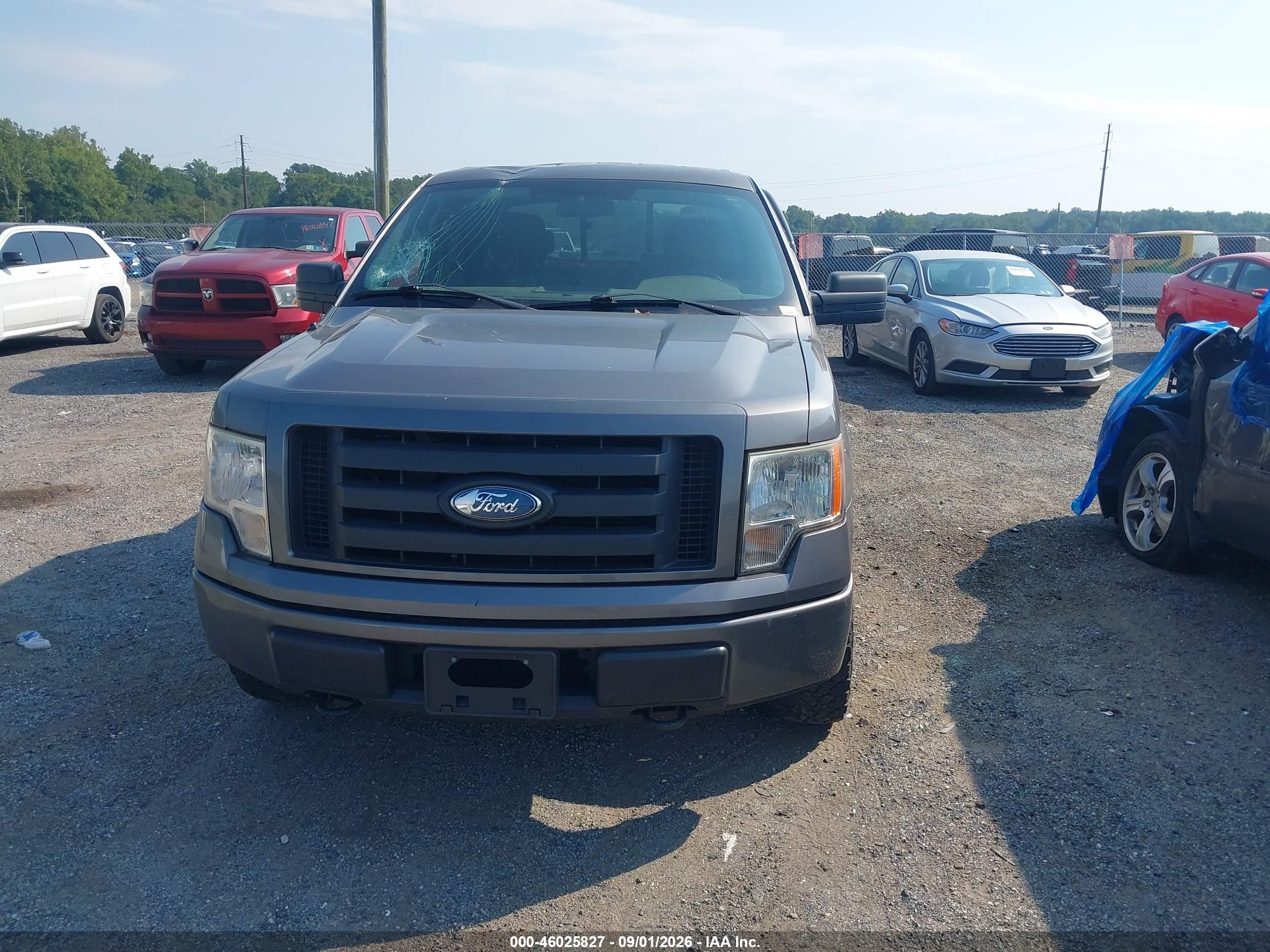 2009 Ford F-150 Stx/xl Gray vin: 1FTRX14W99FB35012