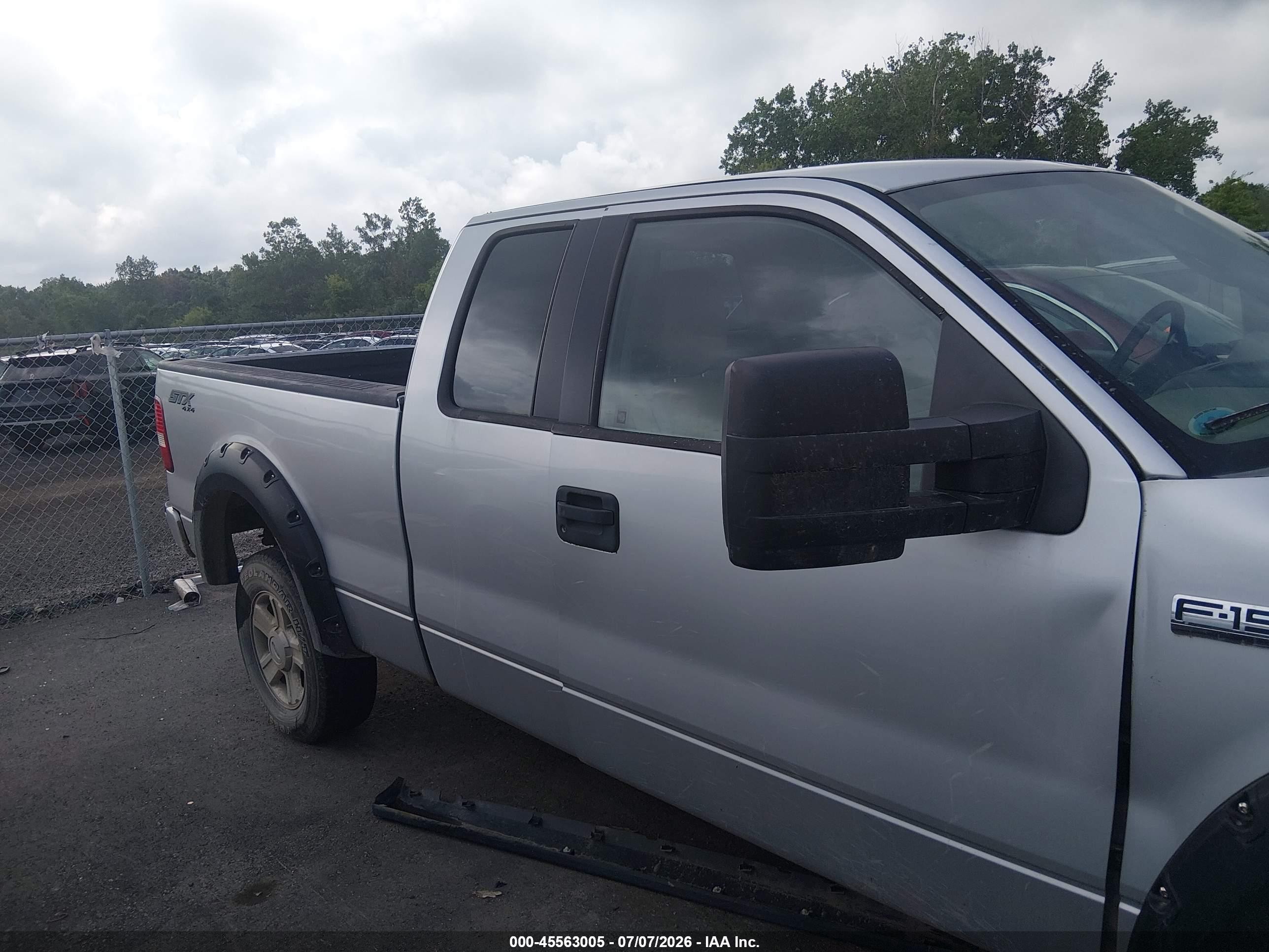 2005 Ford F-150 Stx/xl/xlt Silver vin: 1FTRX14WX5FA92861