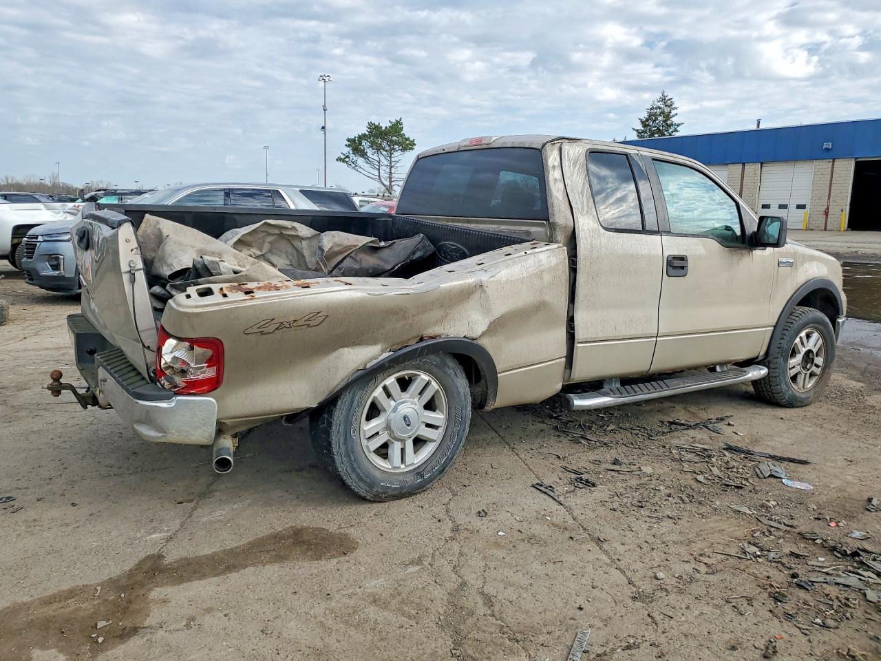 2008 Ford F150 Tan vin: 1FTRX14WX8FA04086