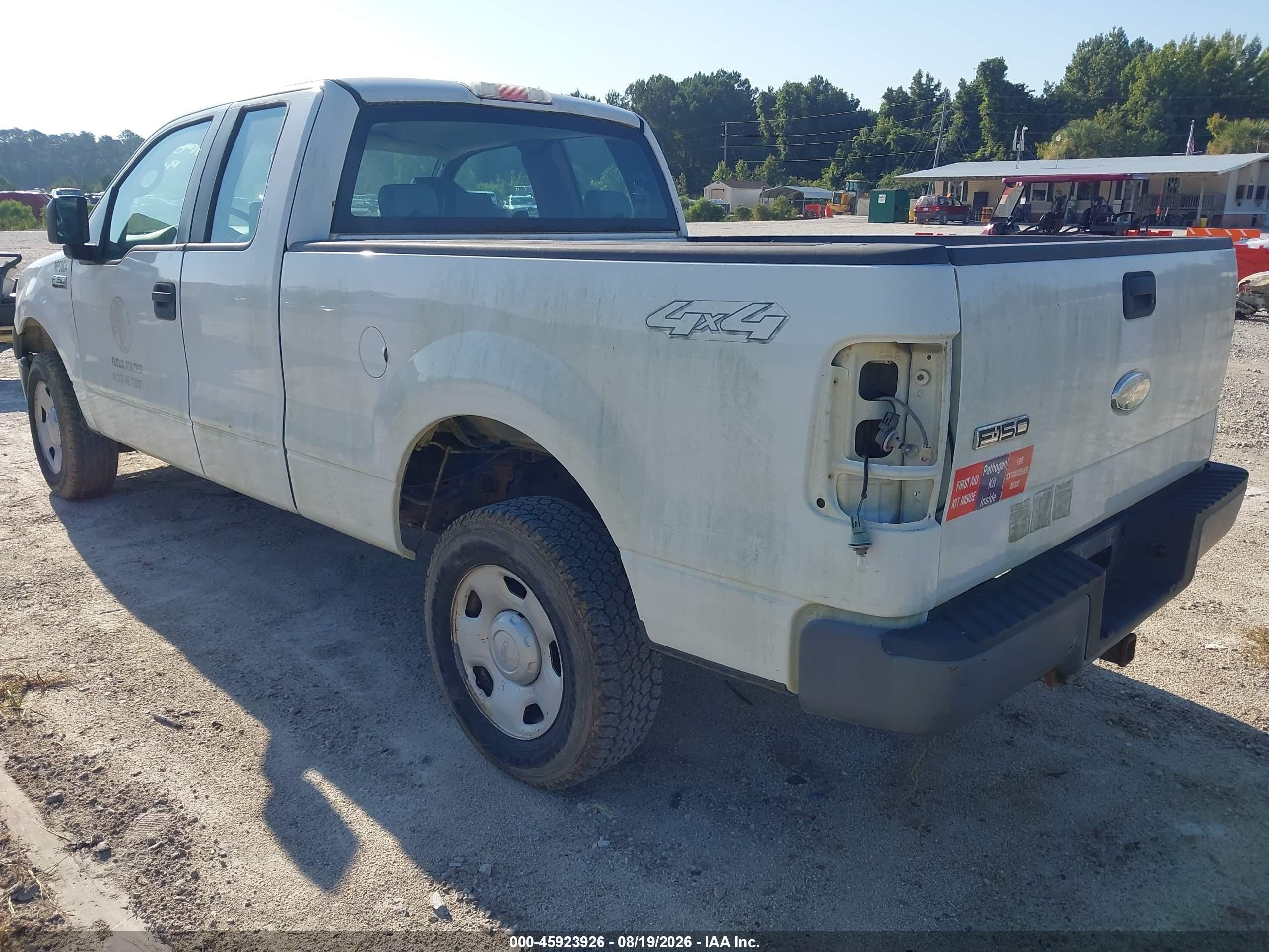 2008 Ford F-150 60th Anniversary/stx/xl/xlt Белый vin: 1FTRX14WX8FA69911