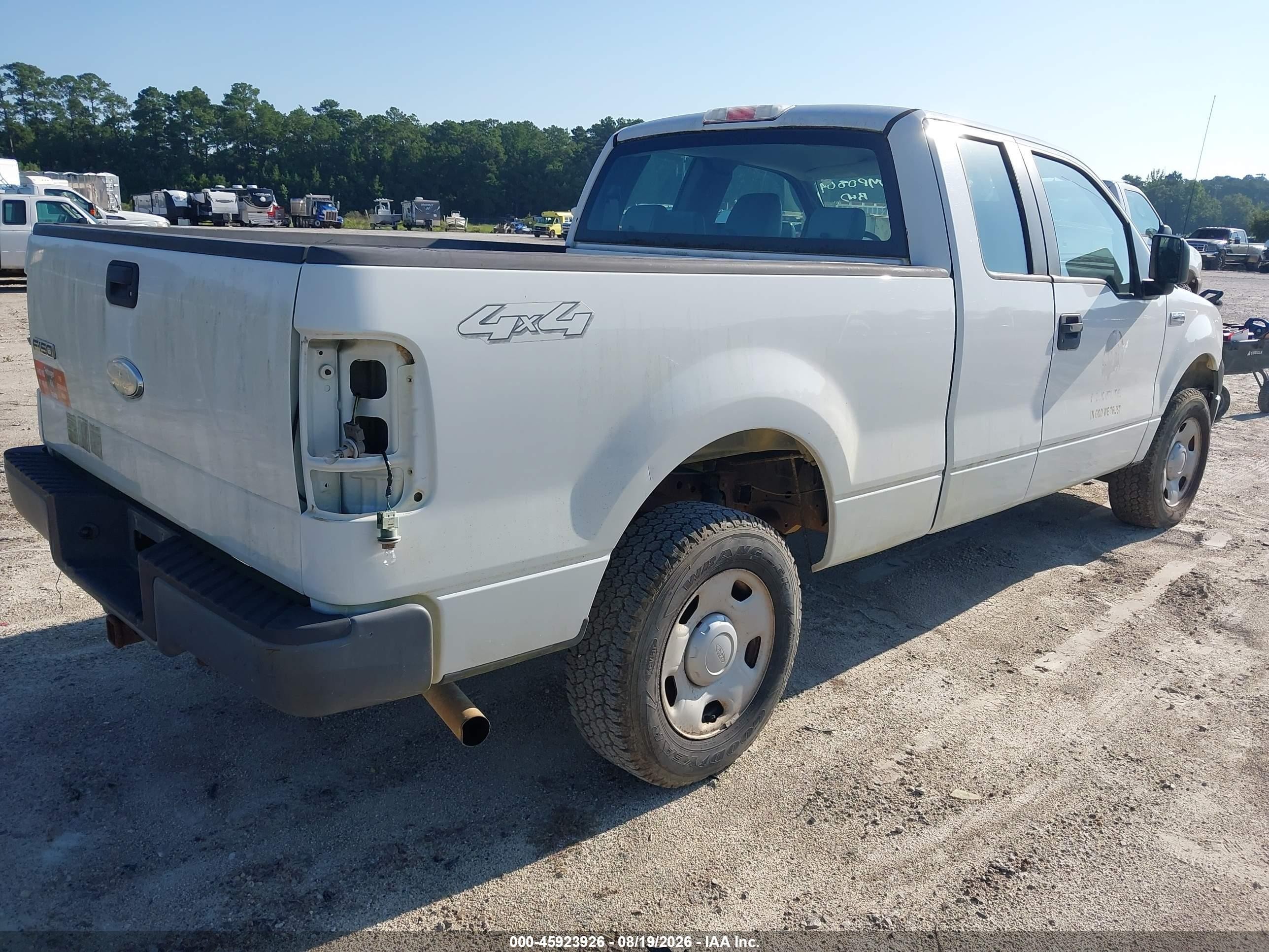 2008 Ford F-150 60th Anniversary/stx/xl/xlt Белый vin: 1FTRX14WX8FA69911