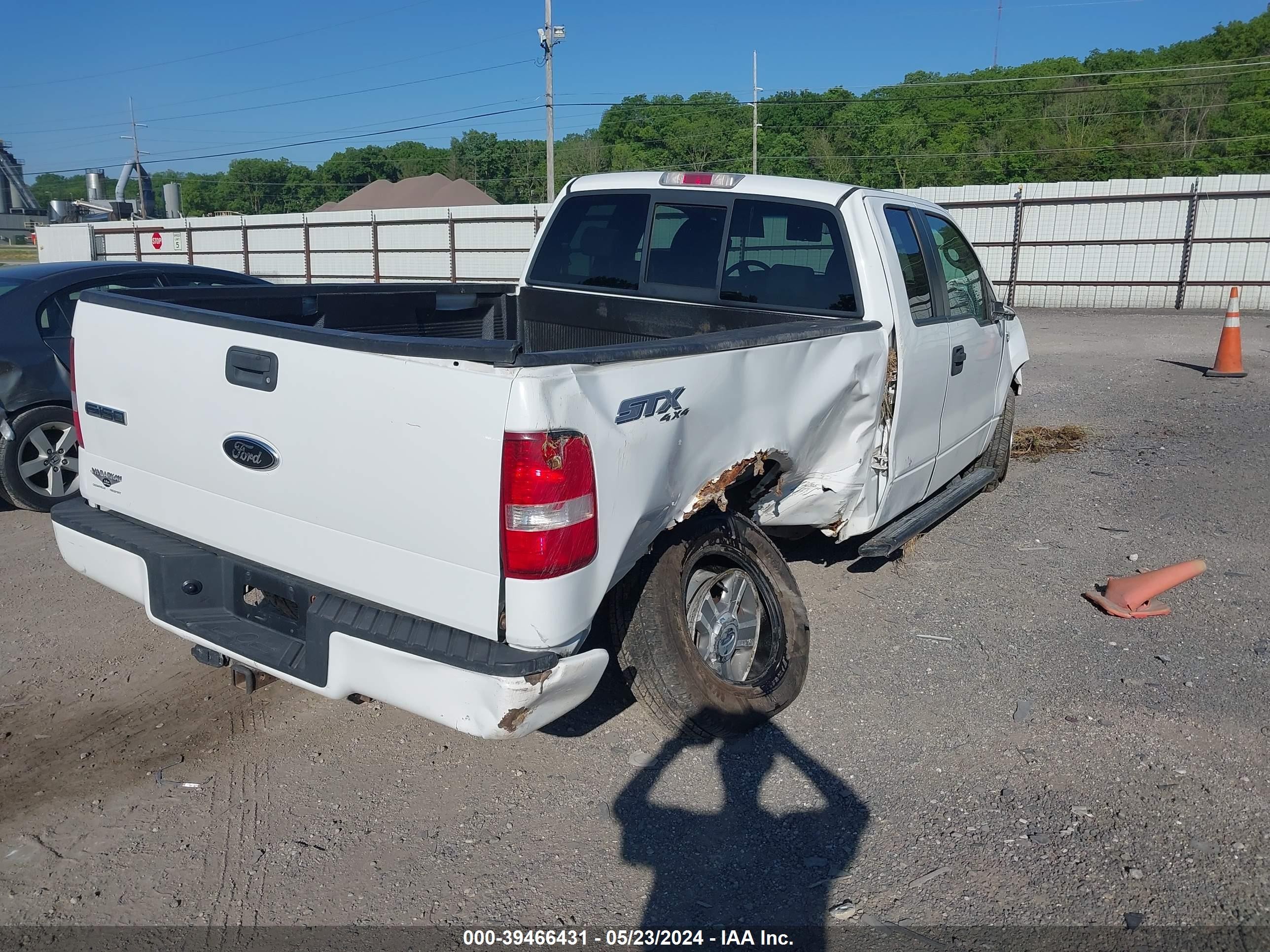 2008 Ford F-150 Stx/xl/xlt White vin: 1FTRX14WX8FB49693