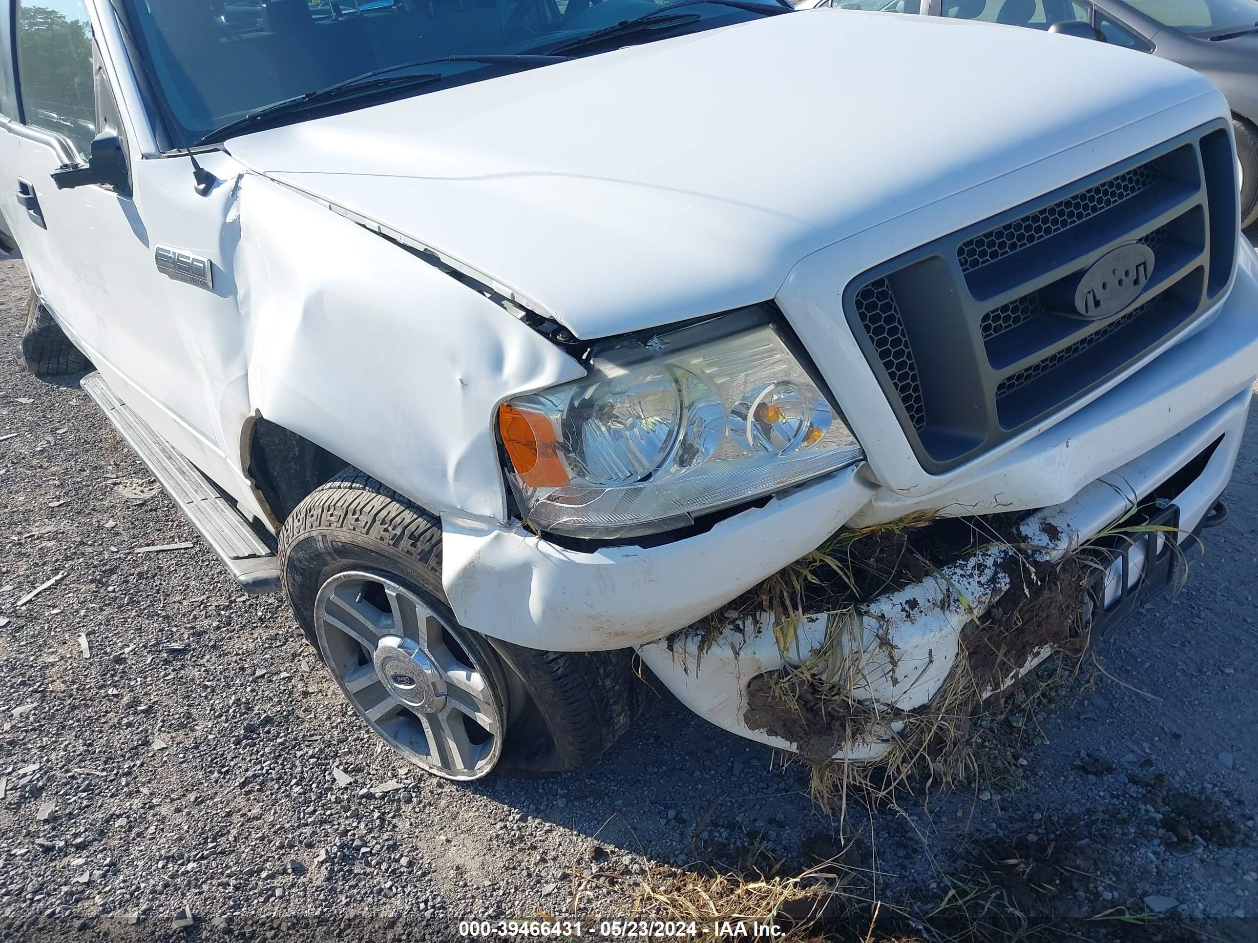 2008 Ford F-150 Stx/xl/xlt White vin: 1FTRX14WX8FB49693
