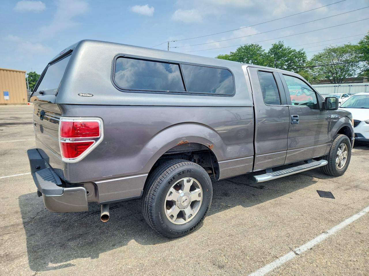 2009 Ford F150 Super Cab Gray vin: 1FTRX14WX9KB34331