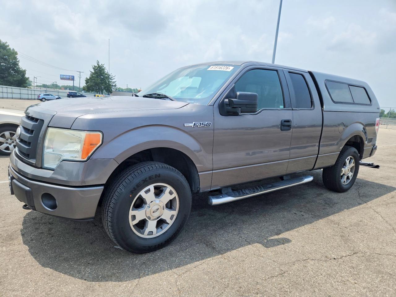 2009 Ford F150 Super Cab Gray vin: 1FTRX14WX9KB34331