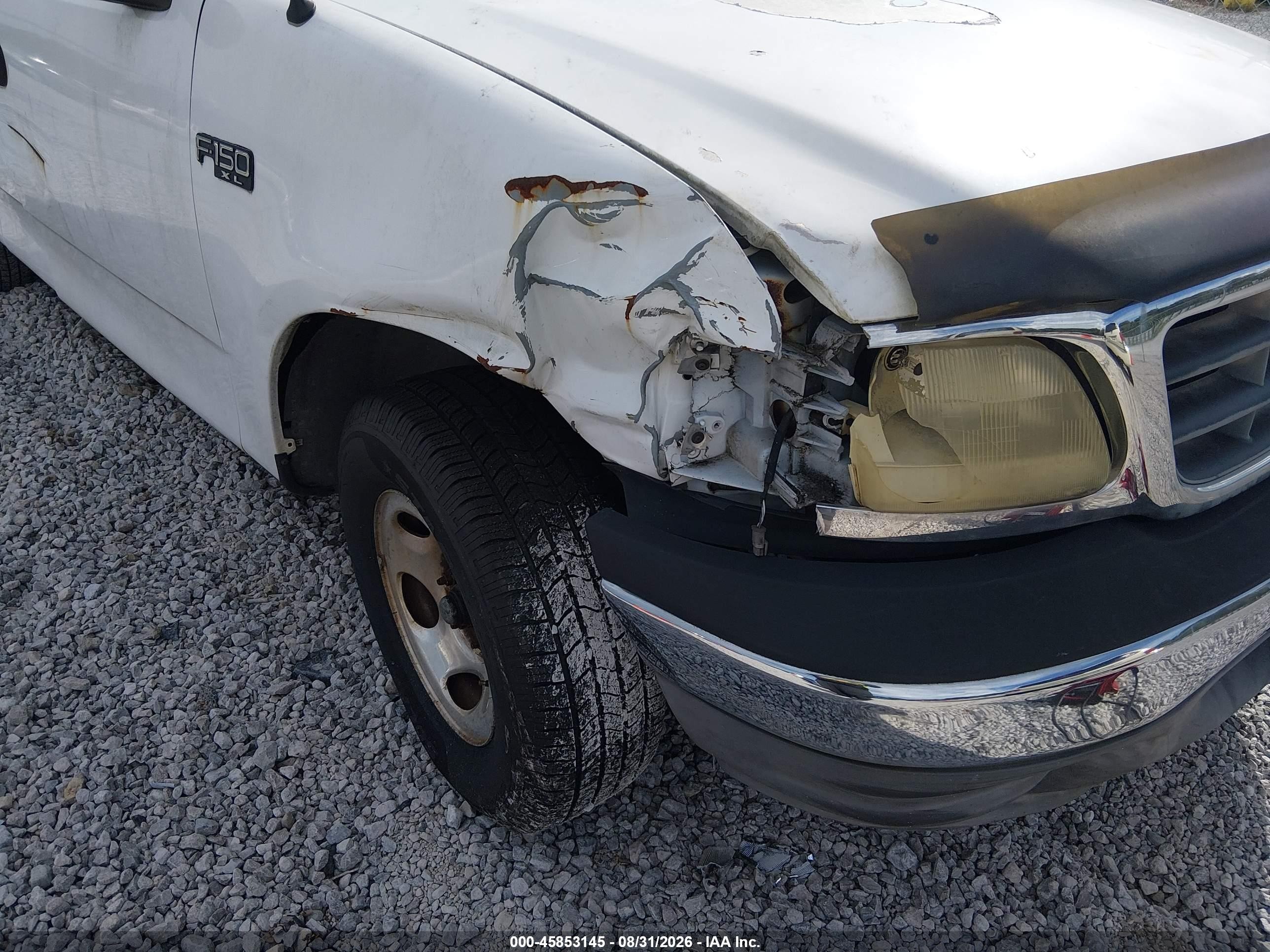 2002 Ford F-150 Xl/xlt White vin: 1FTRX17202NA12980