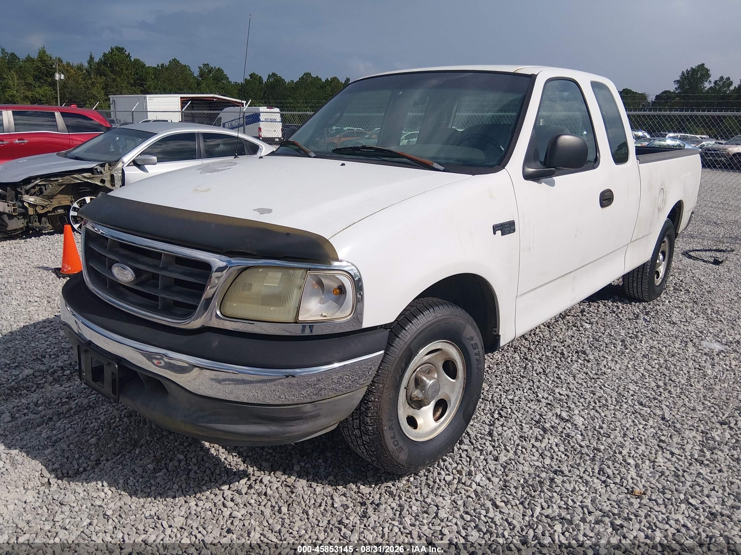 2002 Ford F-150 Xl/xlt White vin: 1FTRX17202NA12980