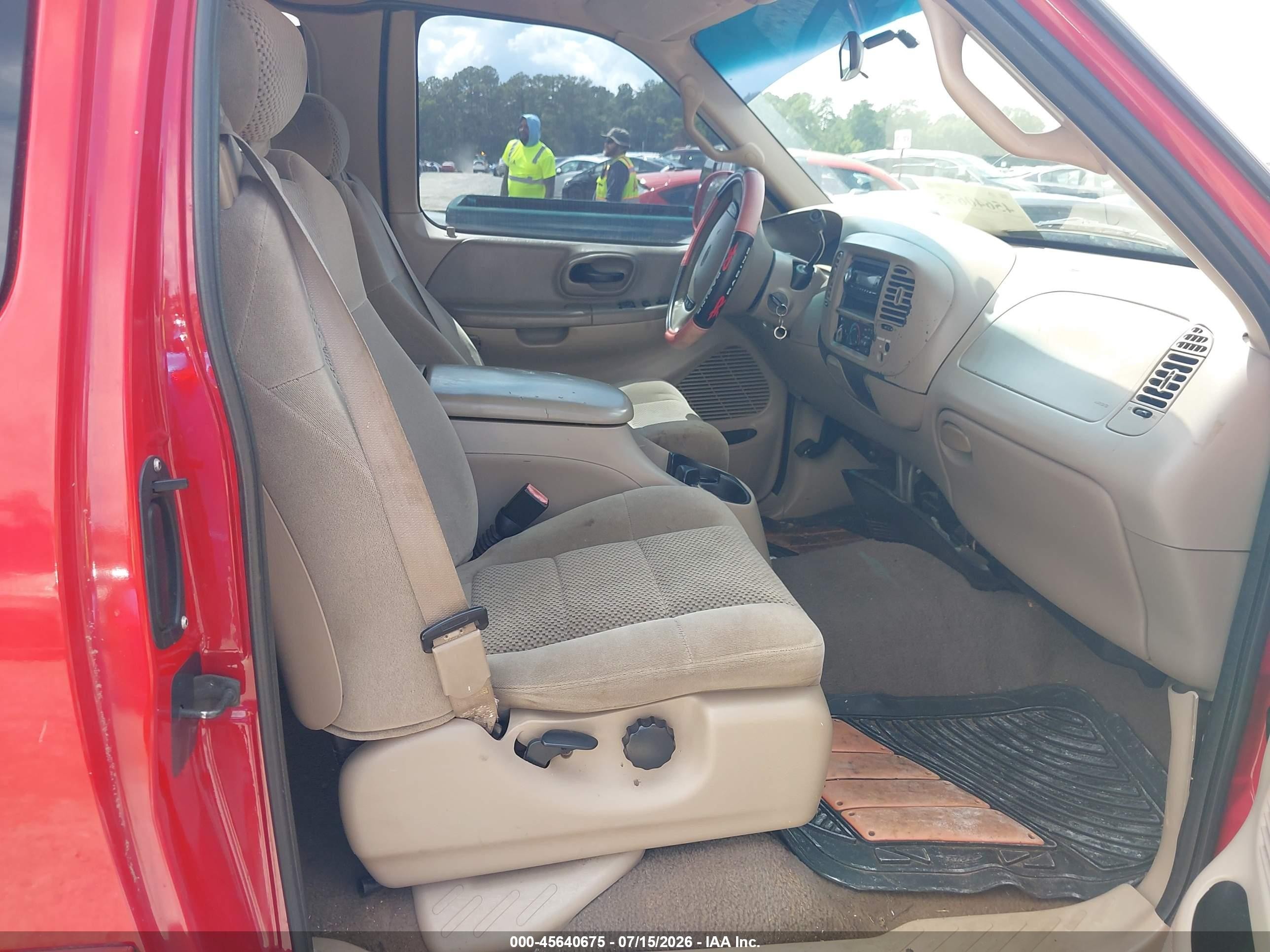 2002 Ford F-150 Xl/xlt Красный vin: 1FTRX17202NA32579