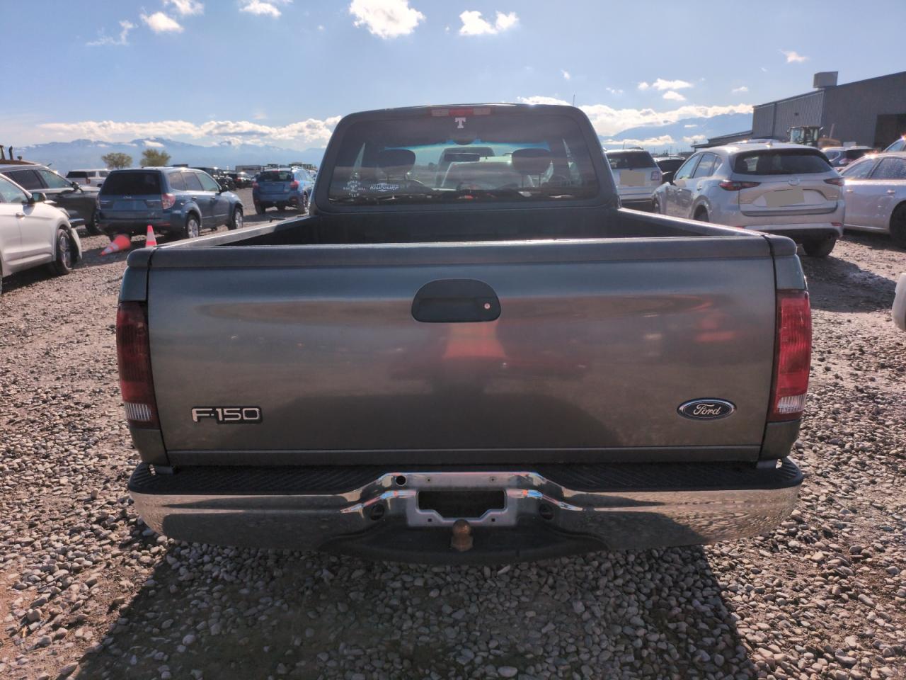 2002 Ford F150 Gray vin: 1FTRX17202NA40343