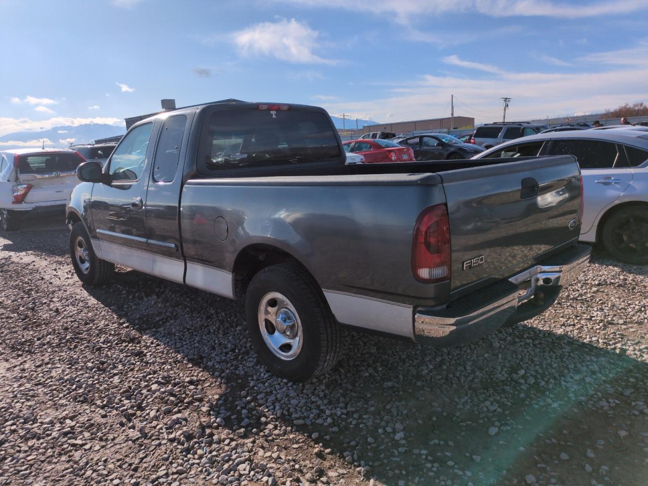2002 Ford F150 Gray vin: 1FTRX17202NA40343