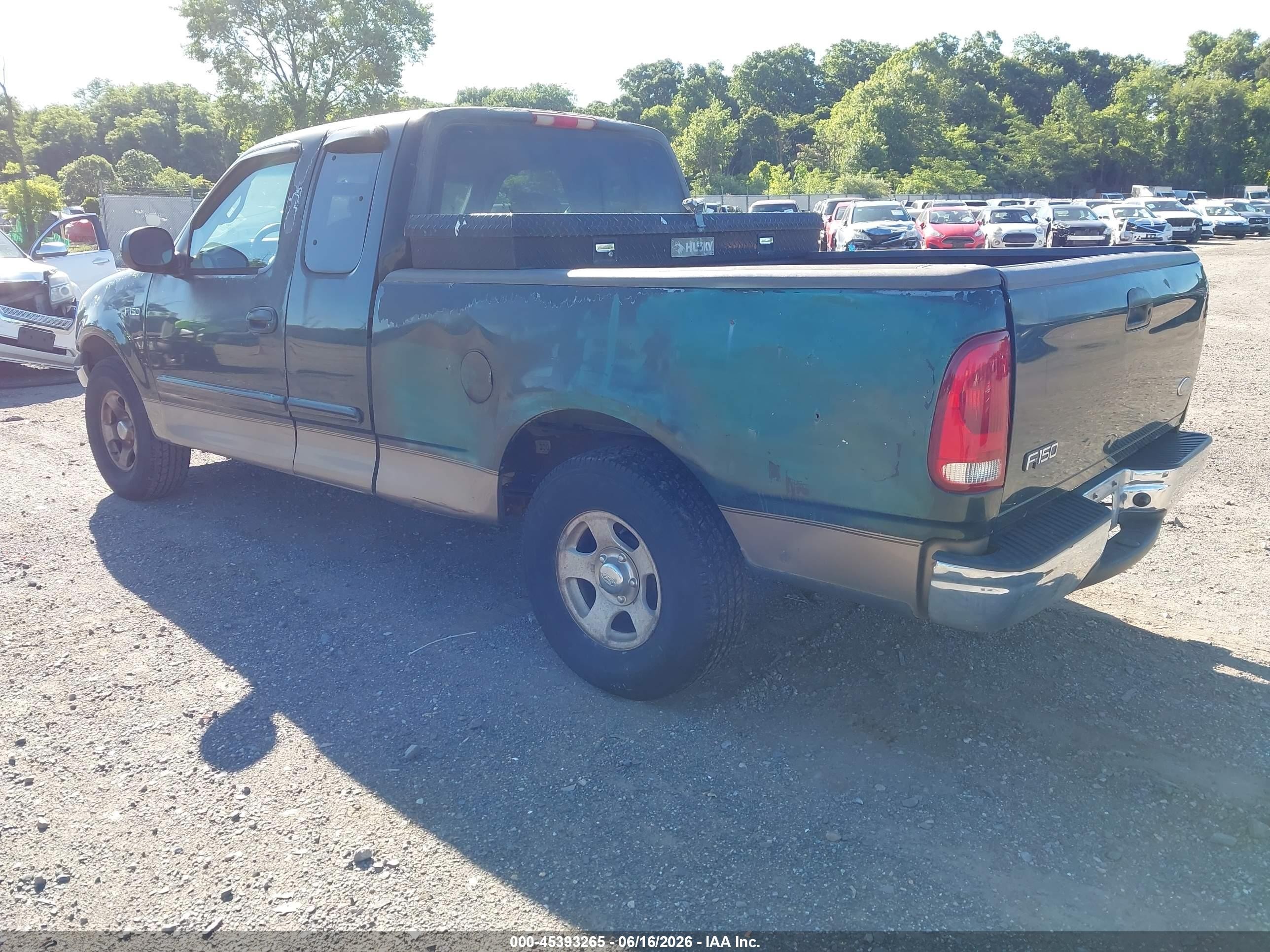 2002 Ford F-150 Xl/xlt Green vin: 1FTRX17202NA48314